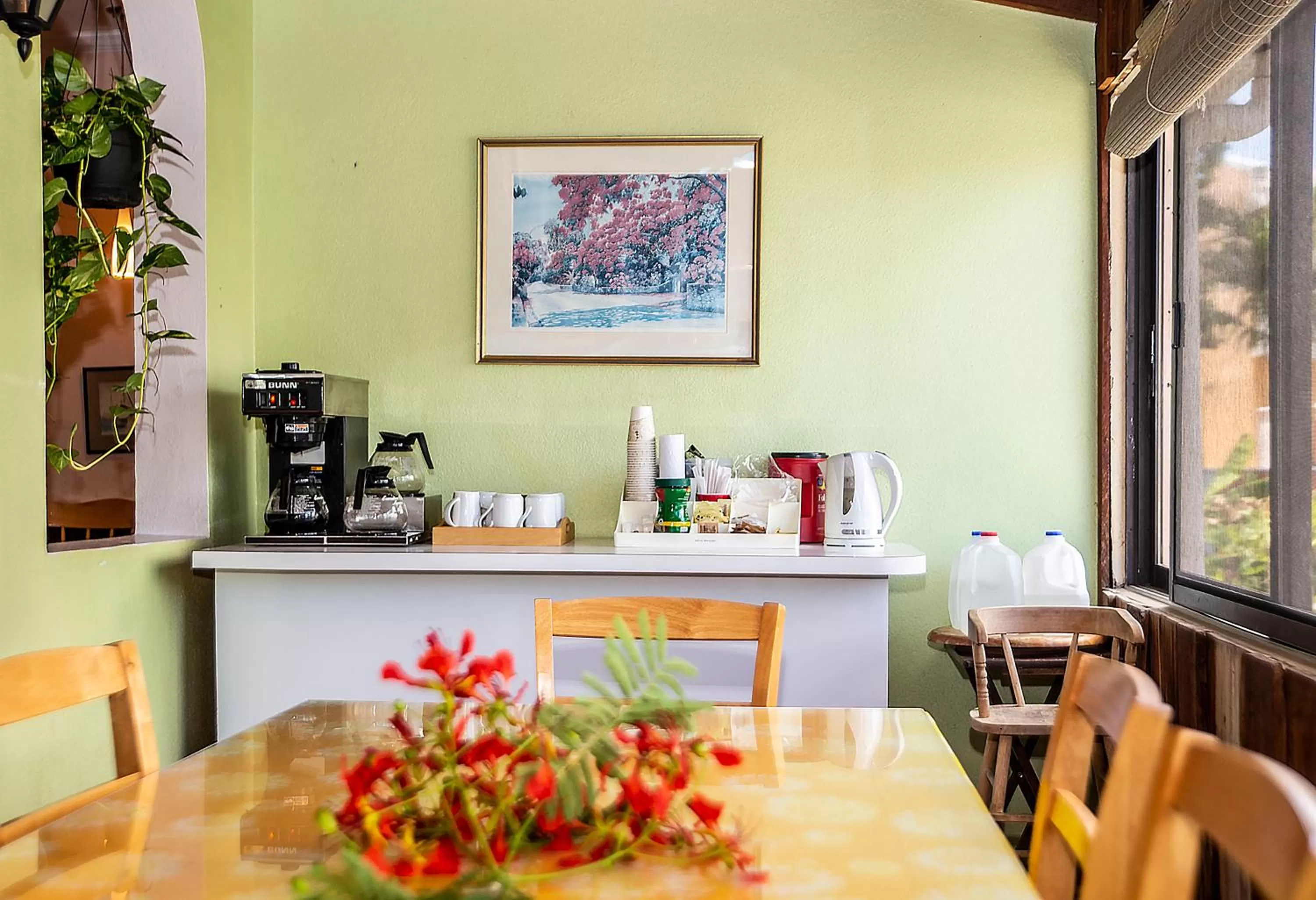 Coffee/tea facilities in Orange Hill Beach Inn