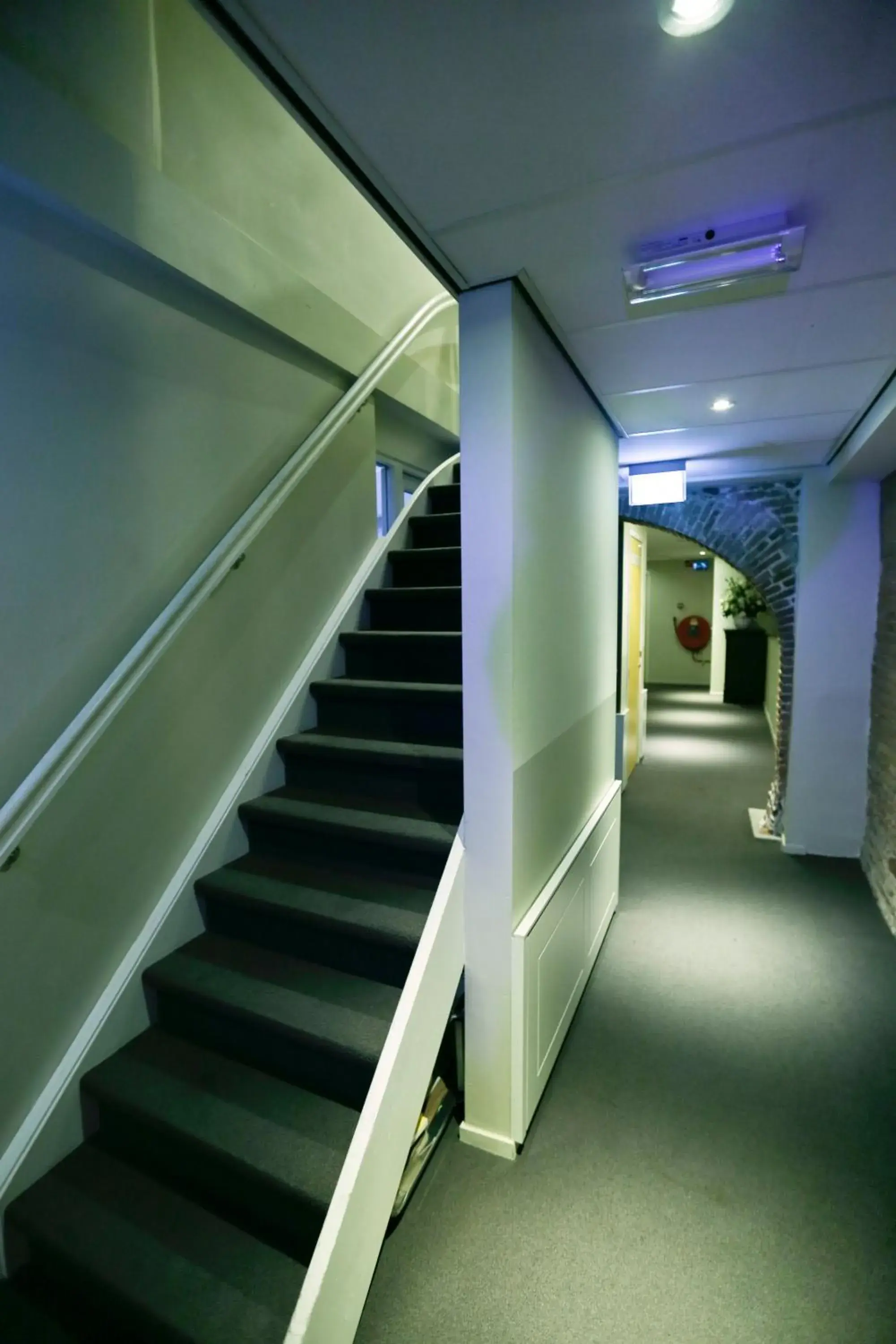 Basement Twin Room in City Hotel Amsterdam Basement Twin Room in City Hotel Amsterdam