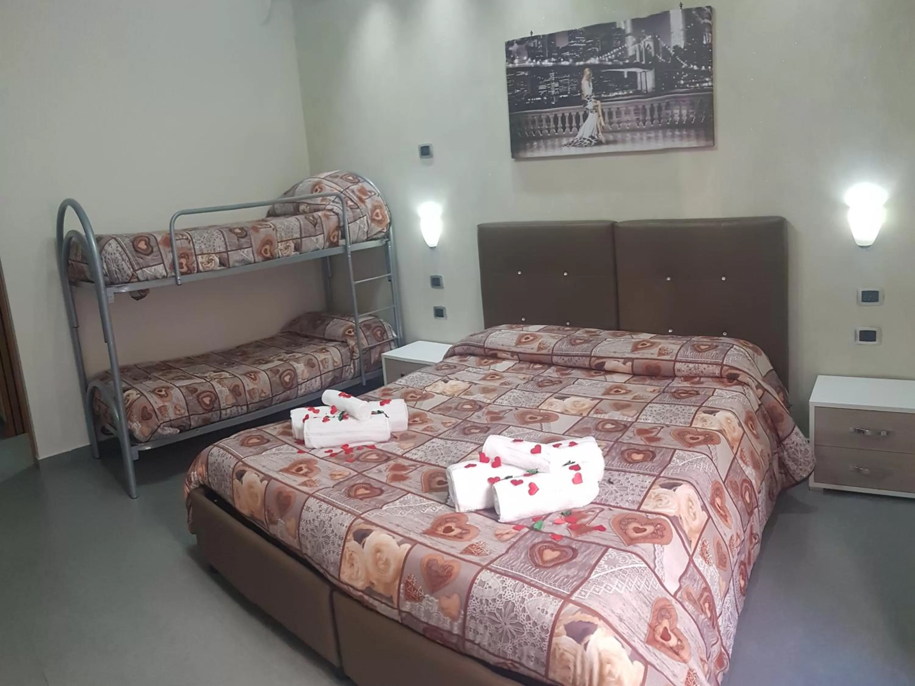 Bed in B&B Donn'anna