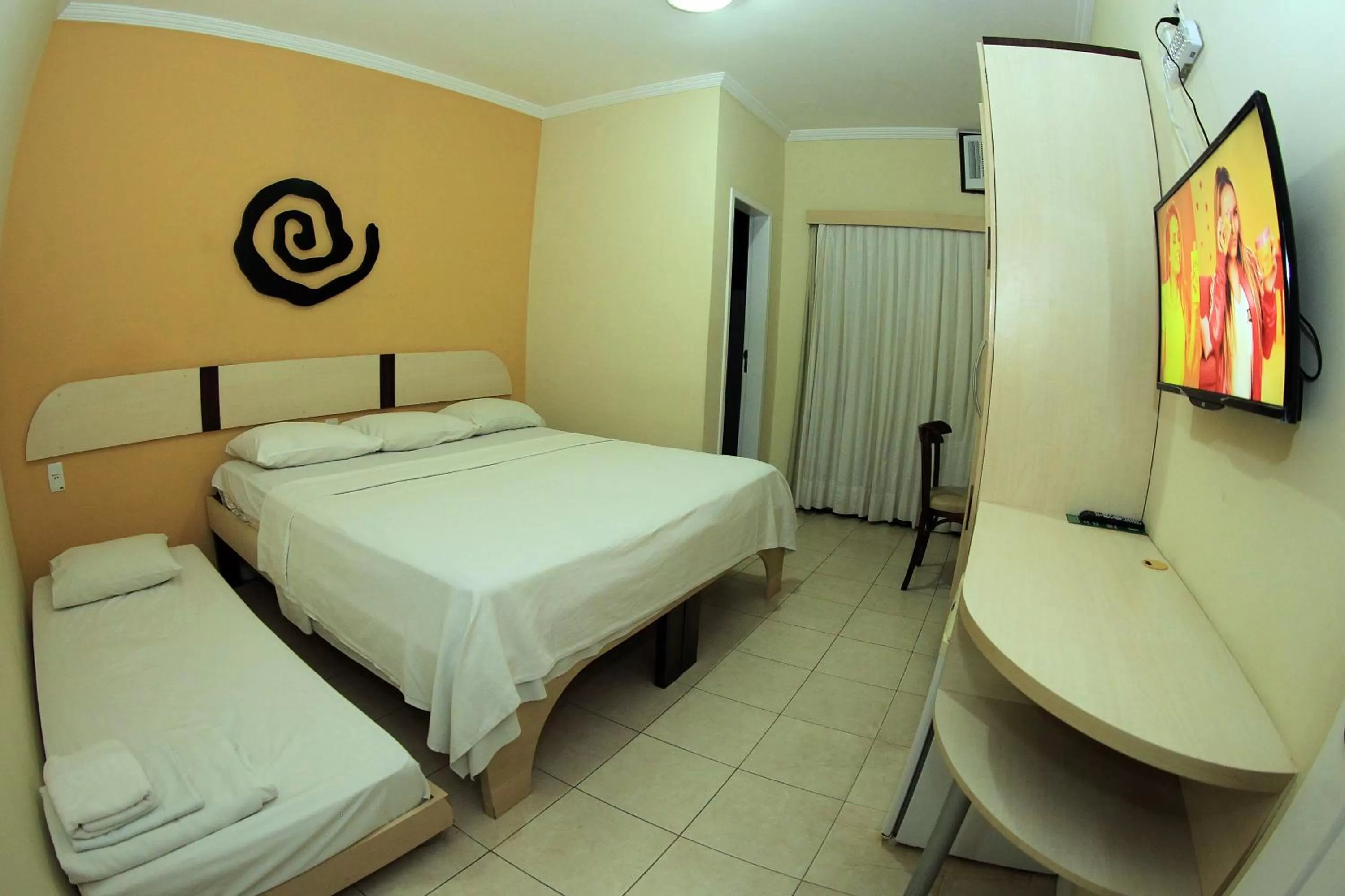 Bed in San Manuel Praia Hotel