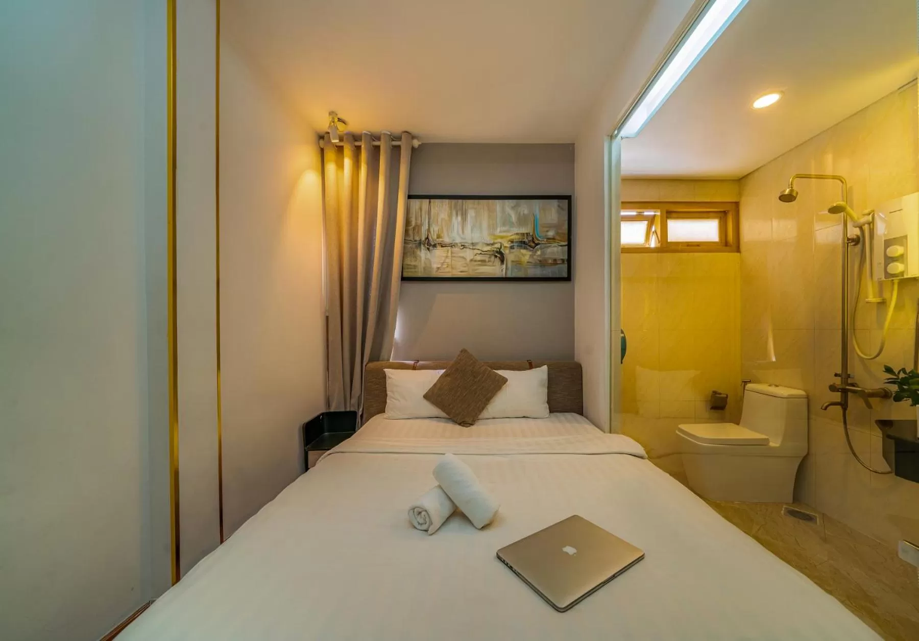 Bed in Cactusland Boutique Hotel