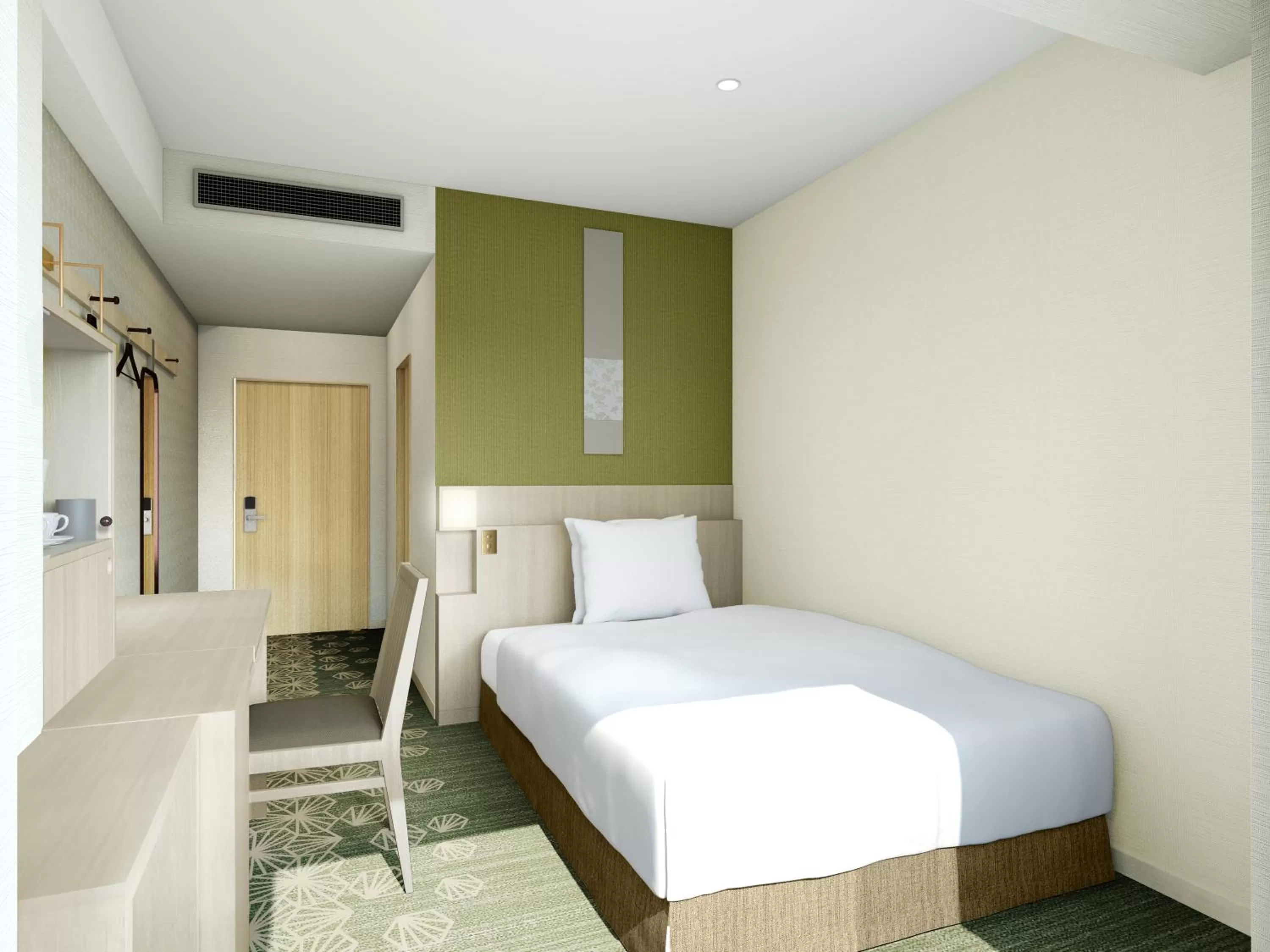 Bed in Shinjuku Prince Hotel