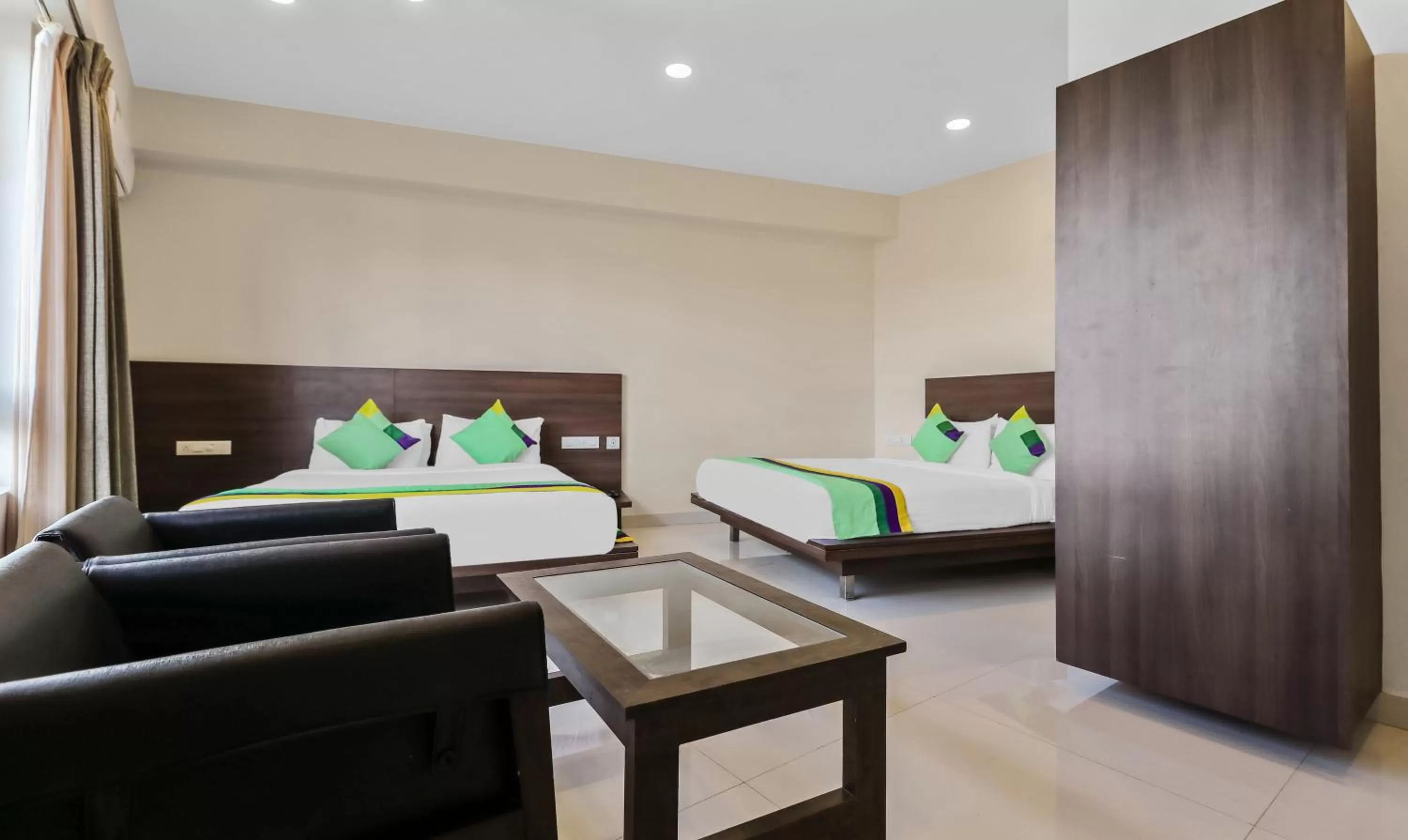 Bed in Treebo Trend Punarnava Bypass Road