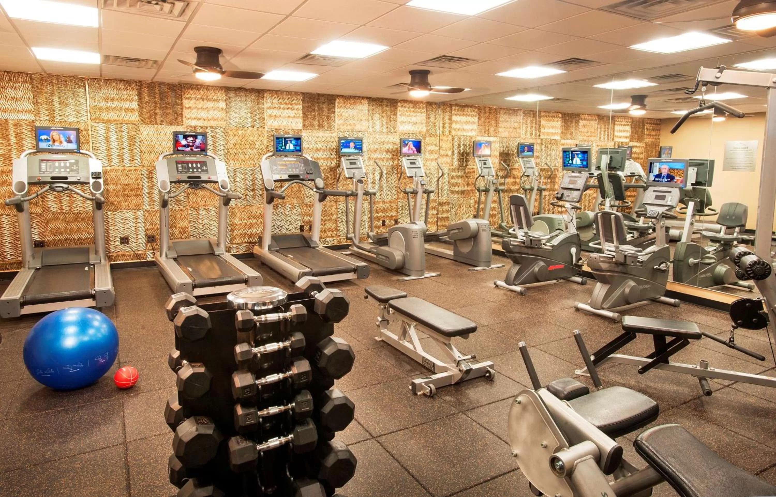 Fitness centre/facilities in DoubleTree by Hilton McLean Tysons