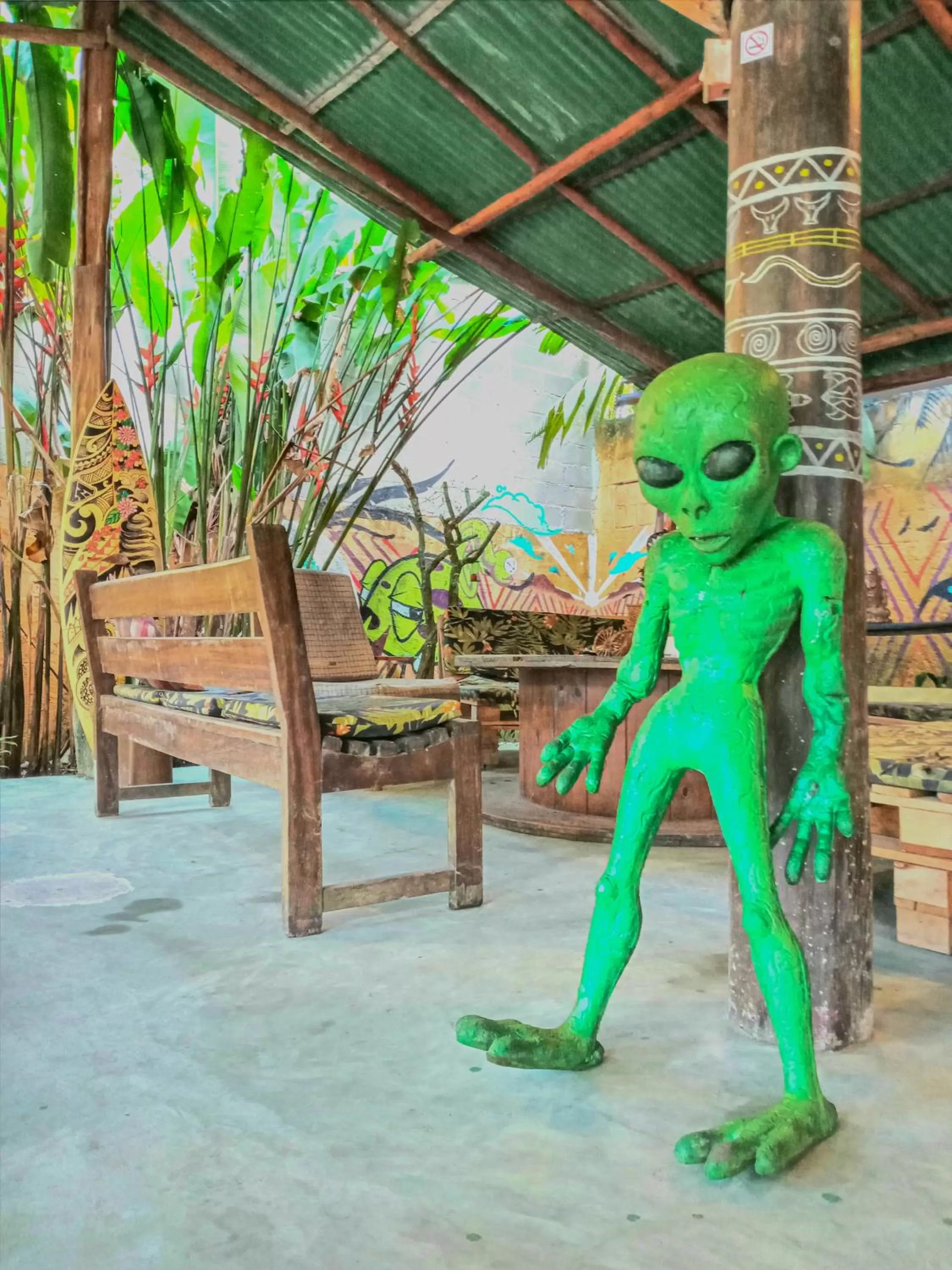 Lounge or bar in Pousada e Hostel Marthi