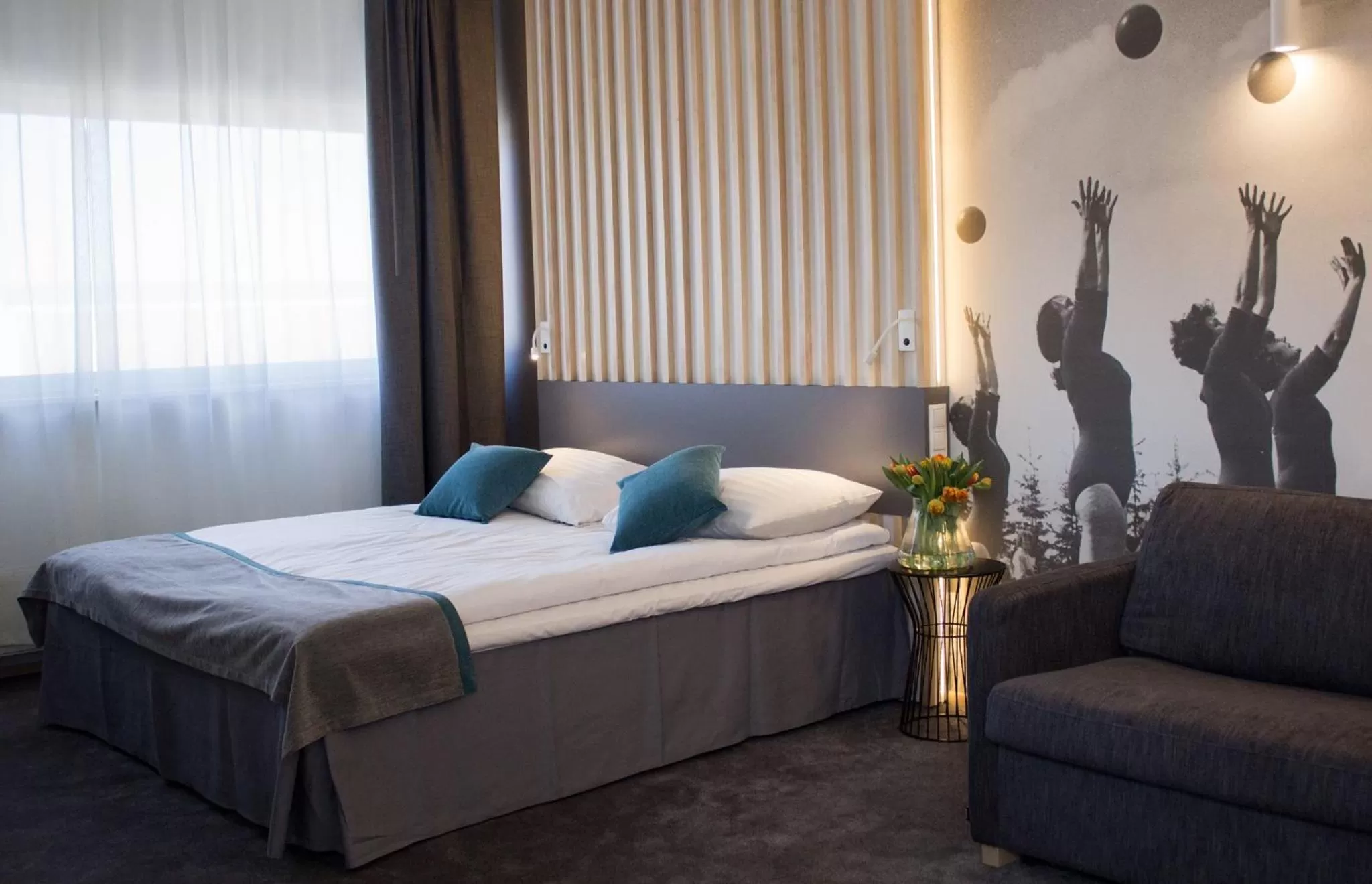 Bedroom, Bed in Kalev Spa Hotel & Waterpark