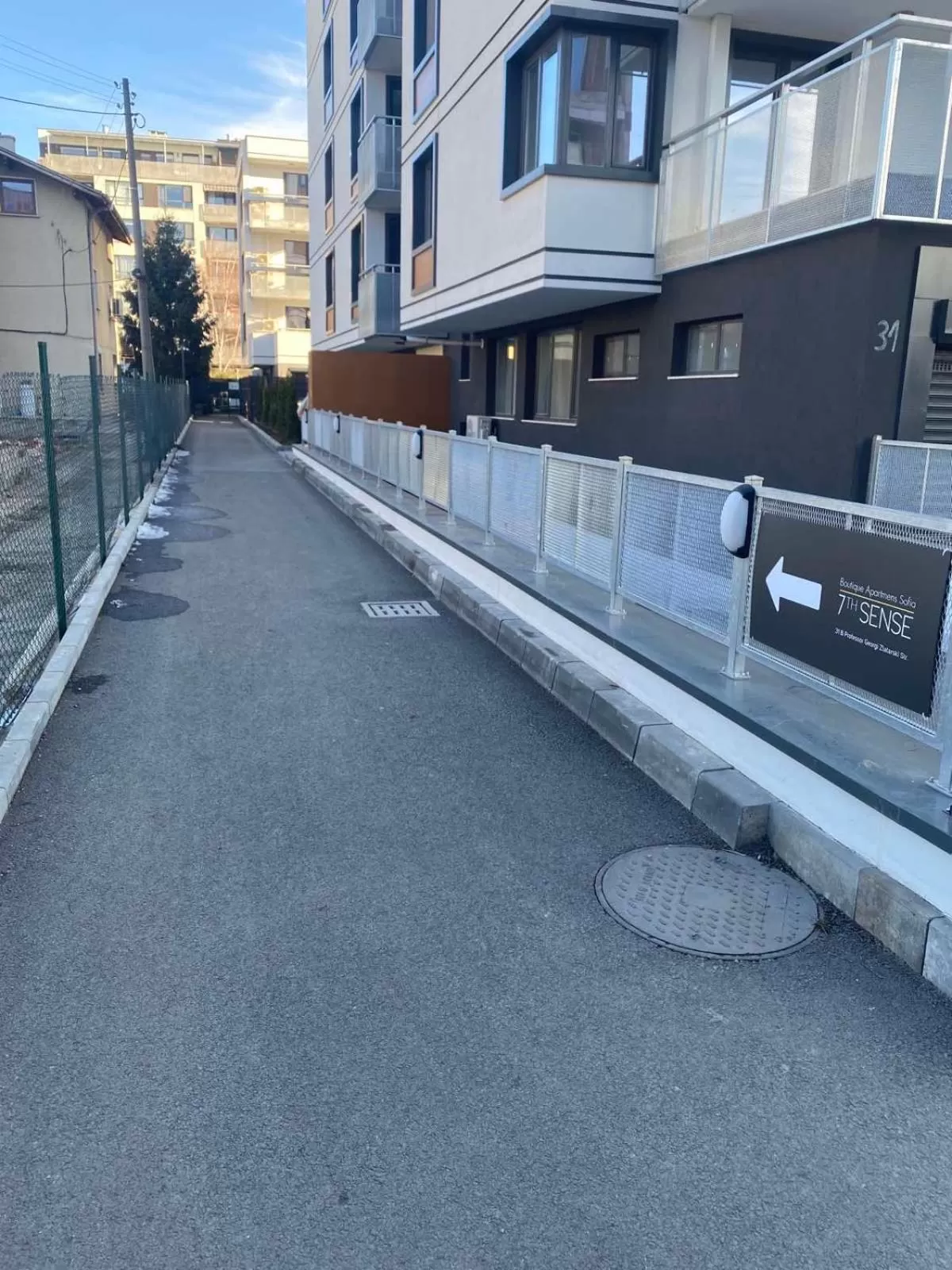 Property building in 7th Sense boutique apartments