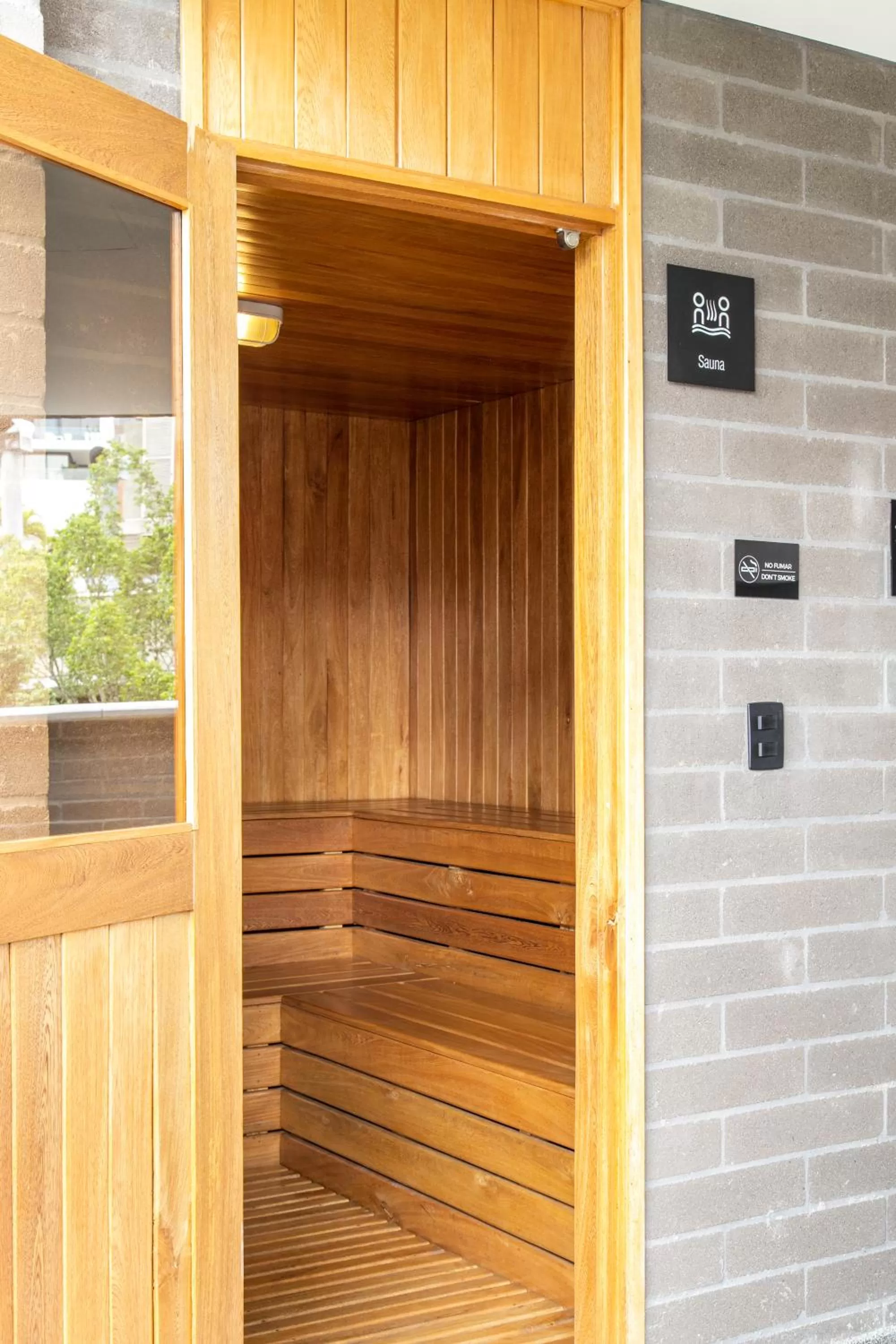Sauna in Loma Verde Aparthotel