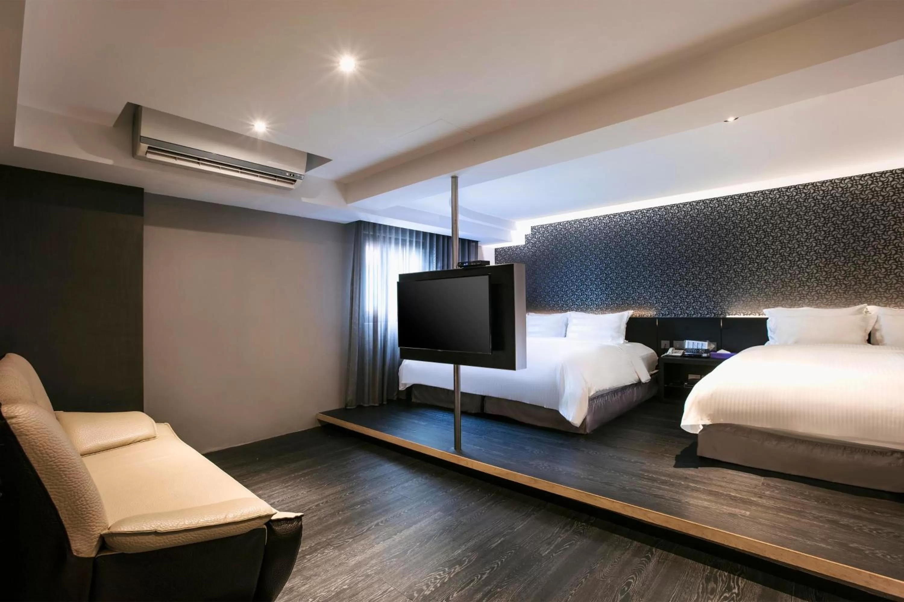 TV and multimedia, Bed in Saual Keh Hotel