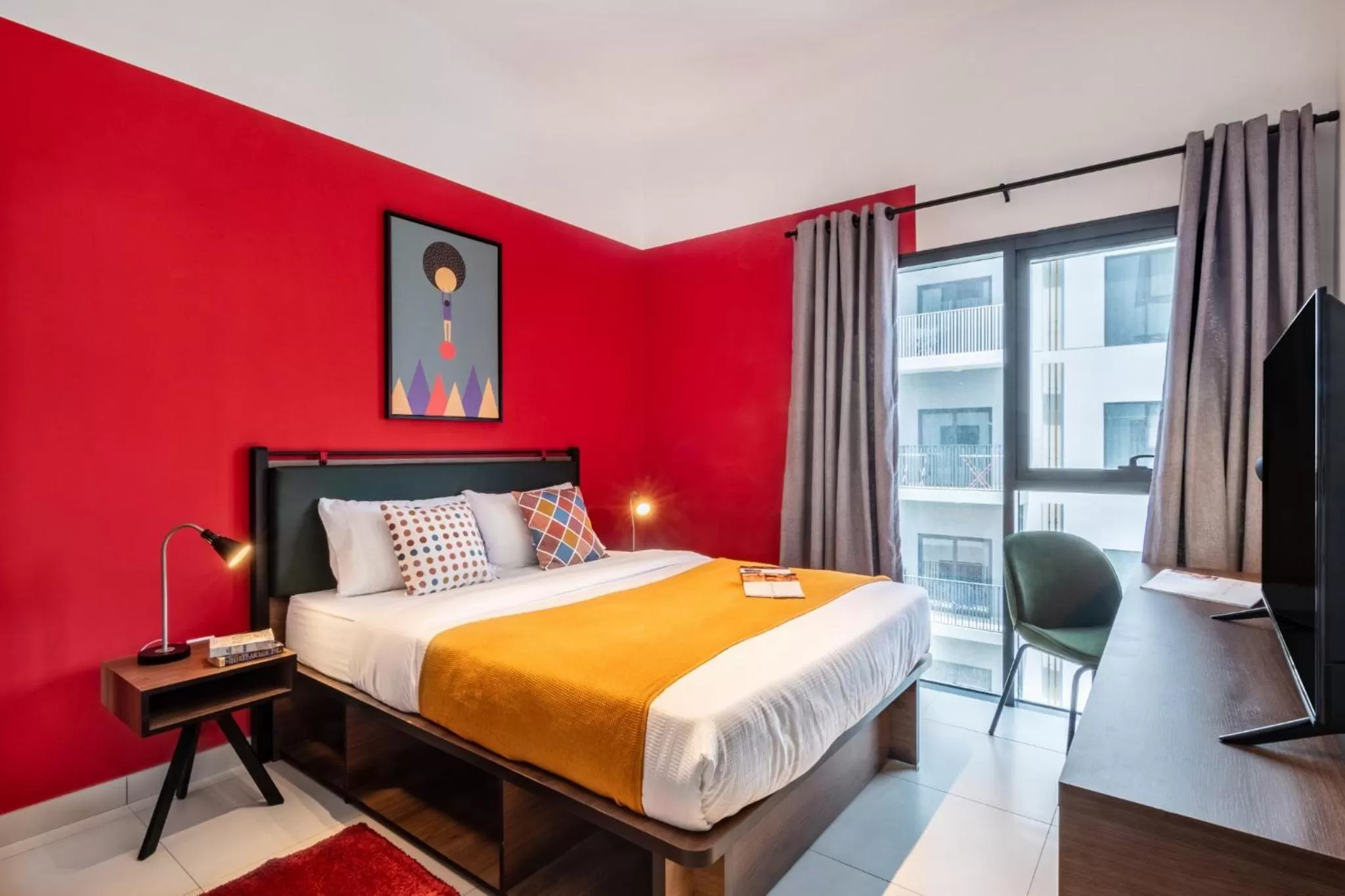 Bedroom, Bed in YouCo coliving Dubai