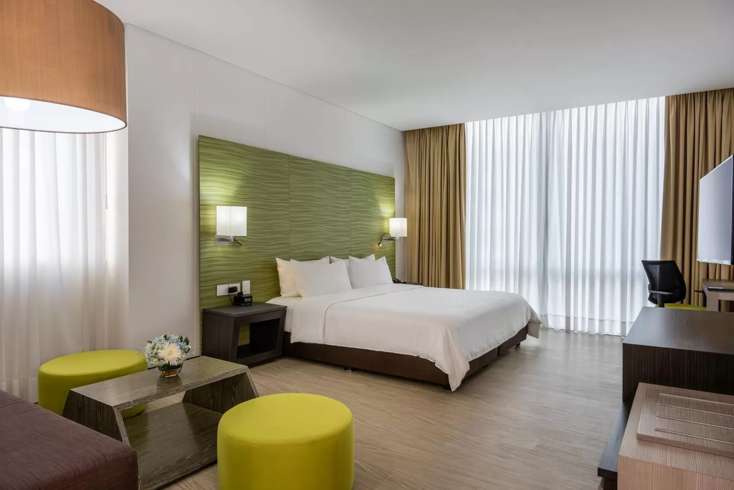 Bedroom, Bed in Holiday Inn Express - Cartagena Bocagrande by IHG