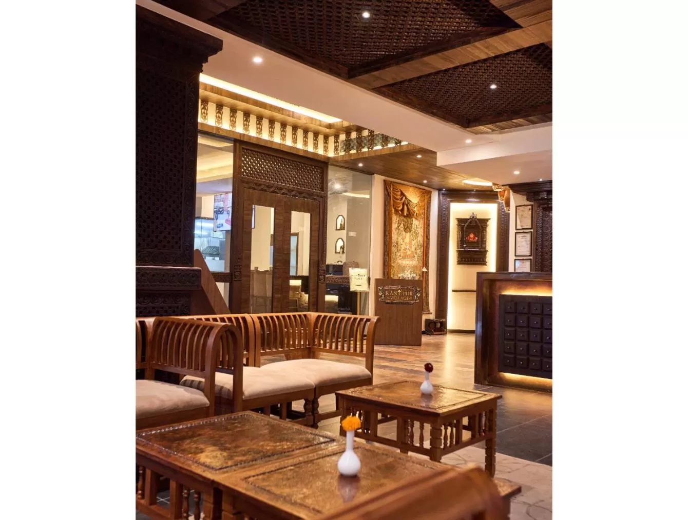 Lobby or reception in Kantipur Village