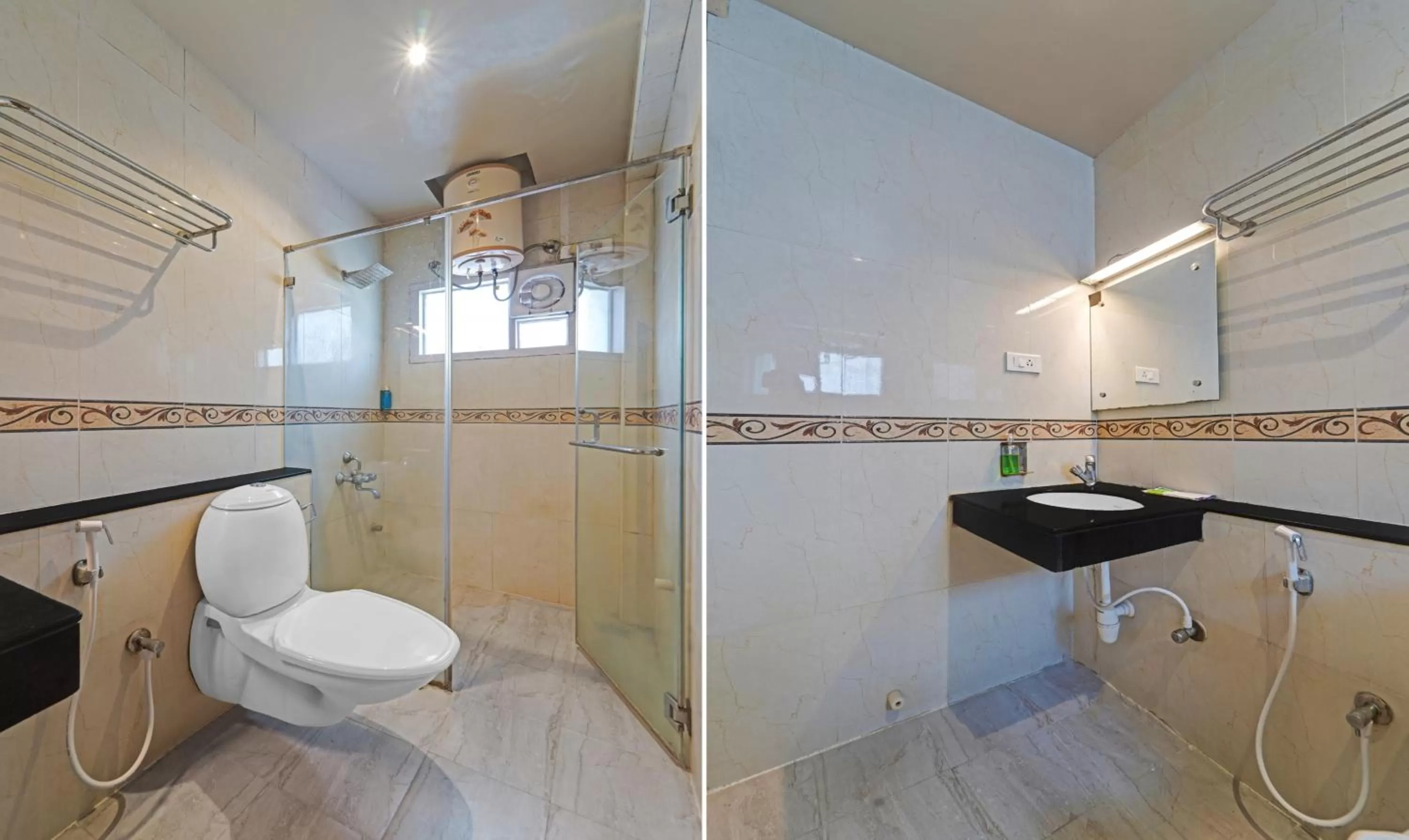 Bathroom in Upar Hotels Cinecity Kodambakkam RAGHAVENDRA MANDAPAM