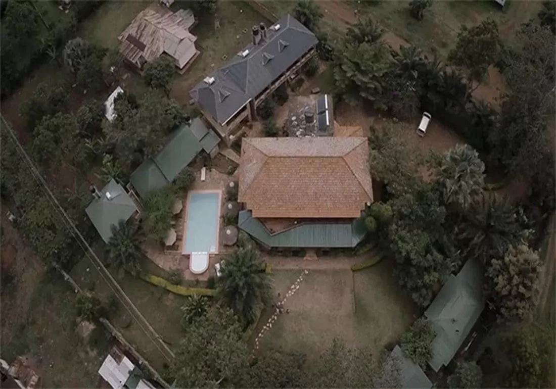Bird's eye view in Surjios Guest House