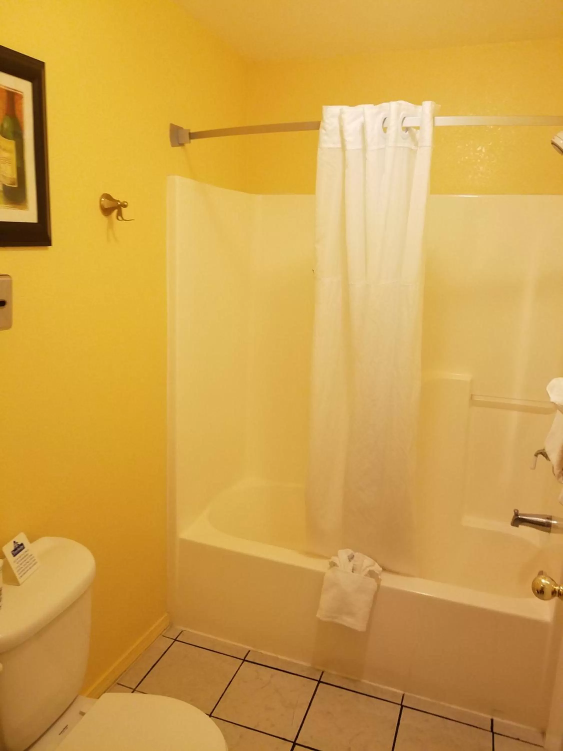 Bathroom in Travelodge by Wyndham Wenatchee