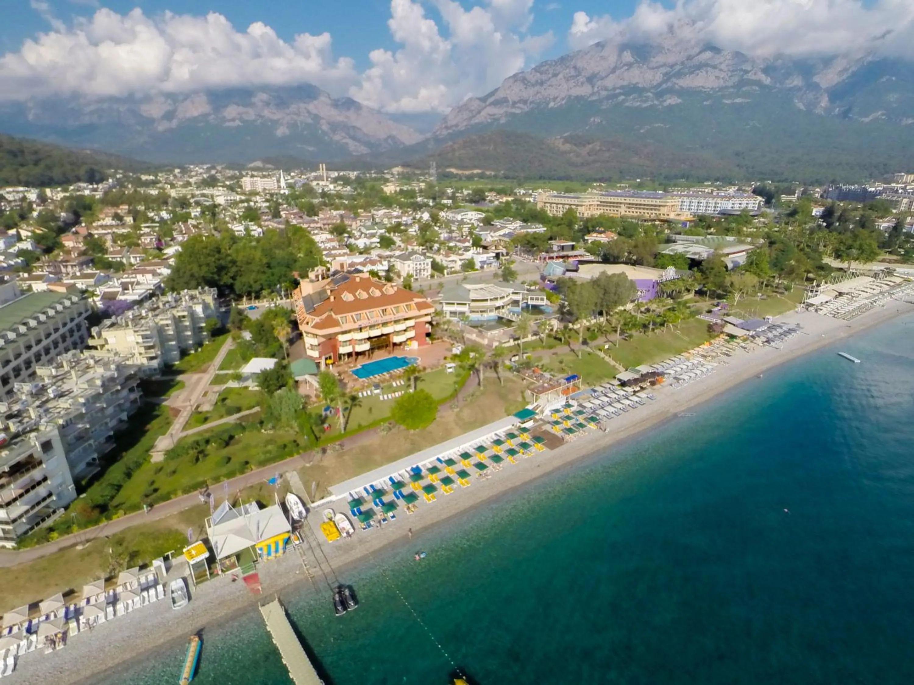 Bird's eye view in Valeri Beach Hotel