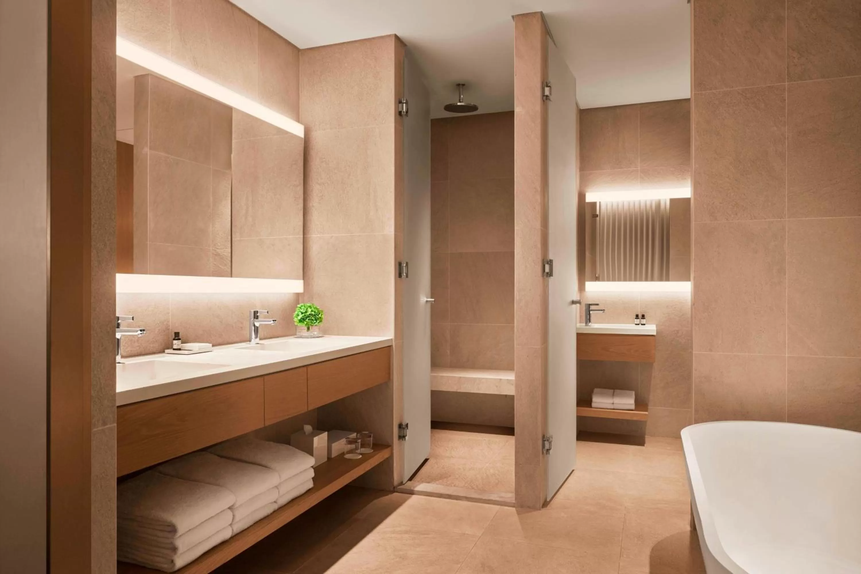 Bathroom in The Sanya EDITION