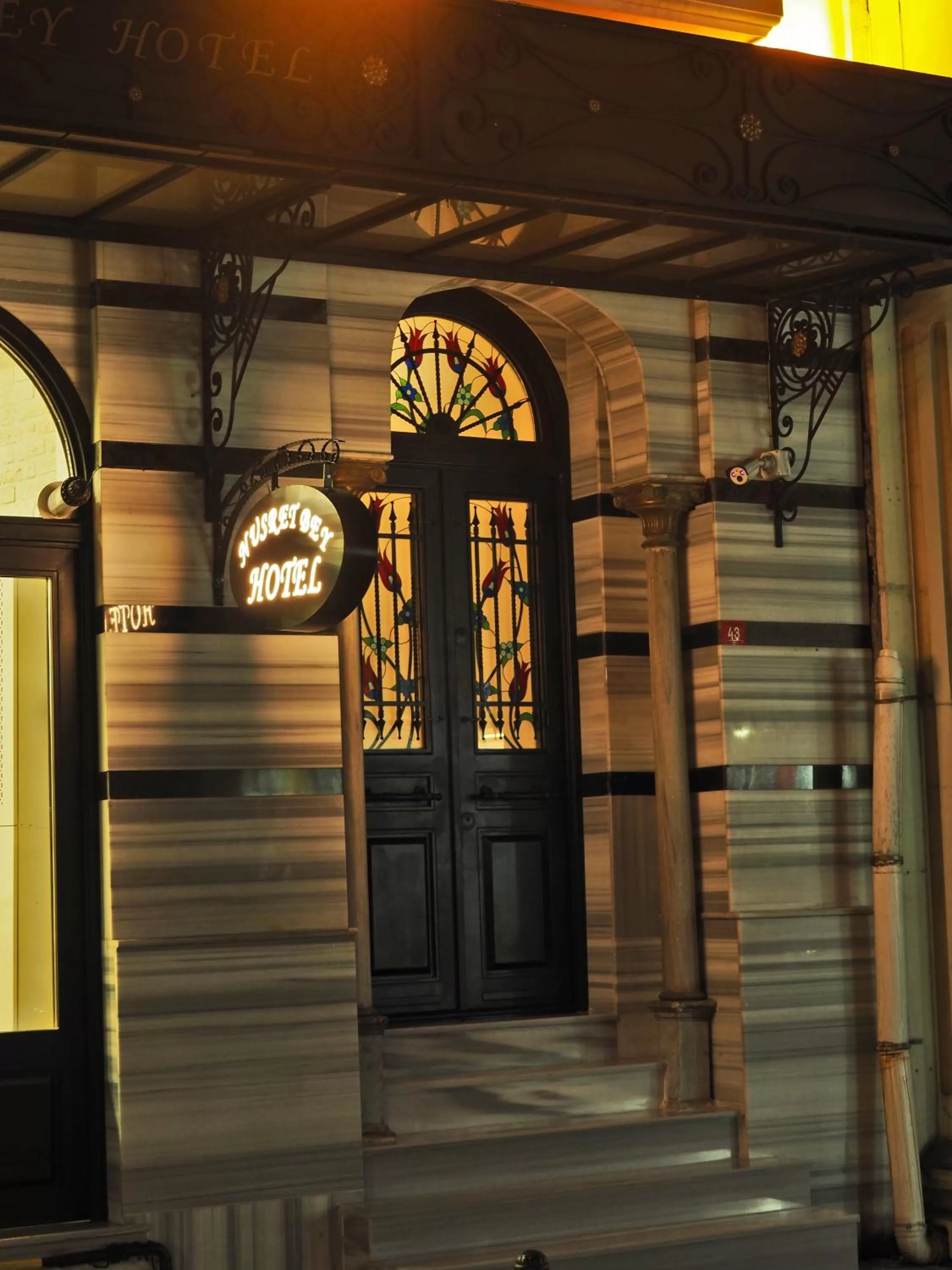 Facade/entrance in Nusretbey Hotel