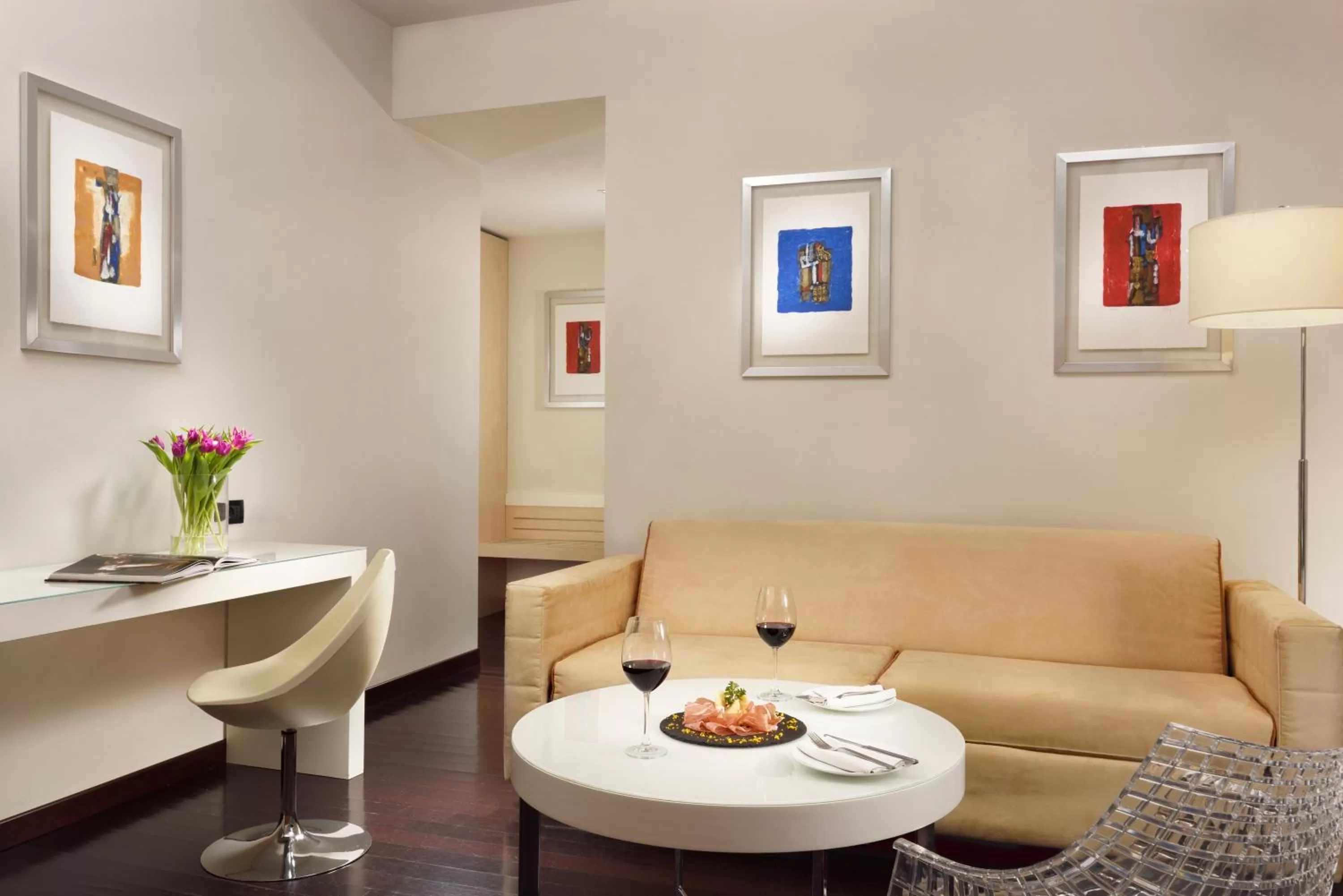 Living room in Hotel La Favorita