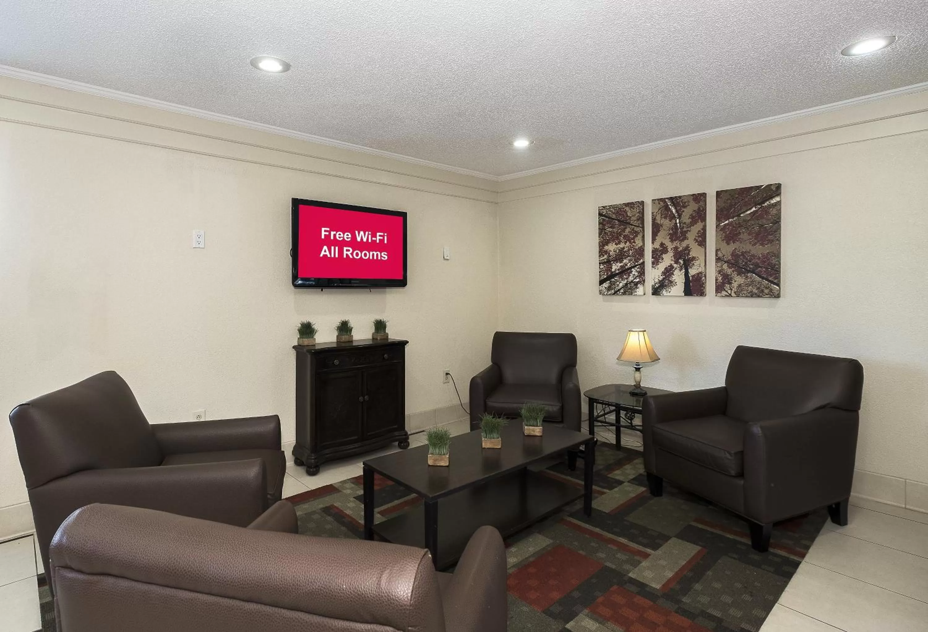 Lobby or reception in Red Roof Inn Bloomington - Normal/University