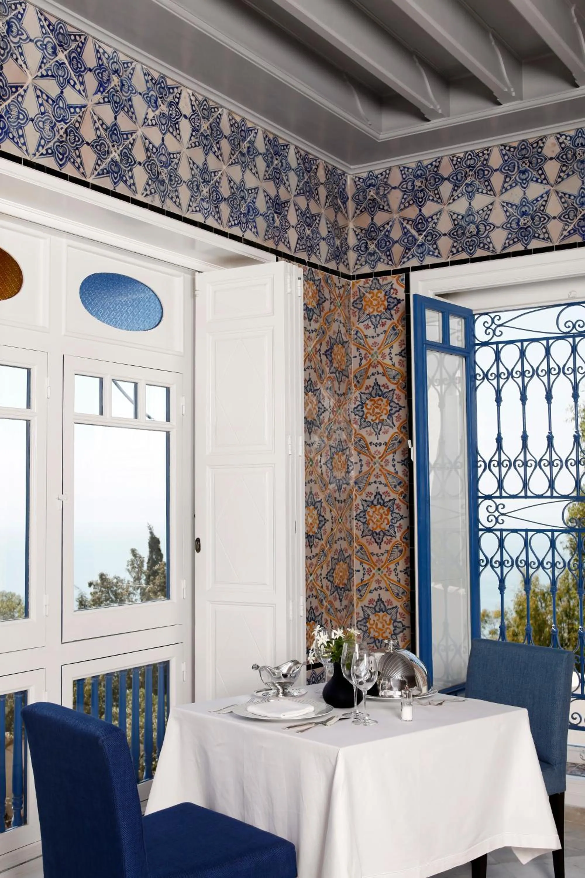 Restaurant/places to eat in La Villa Bleue-Sidi Bou Said