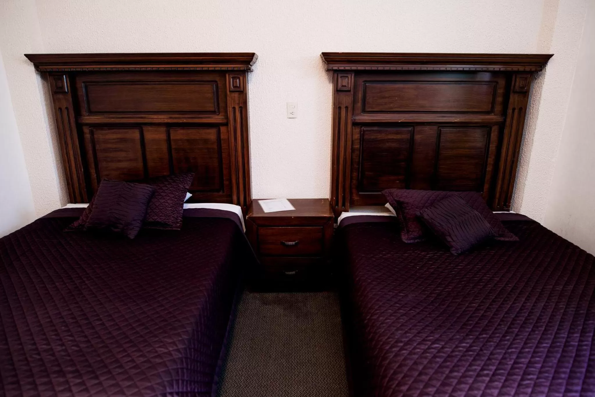 Bed in Hotel María Elena