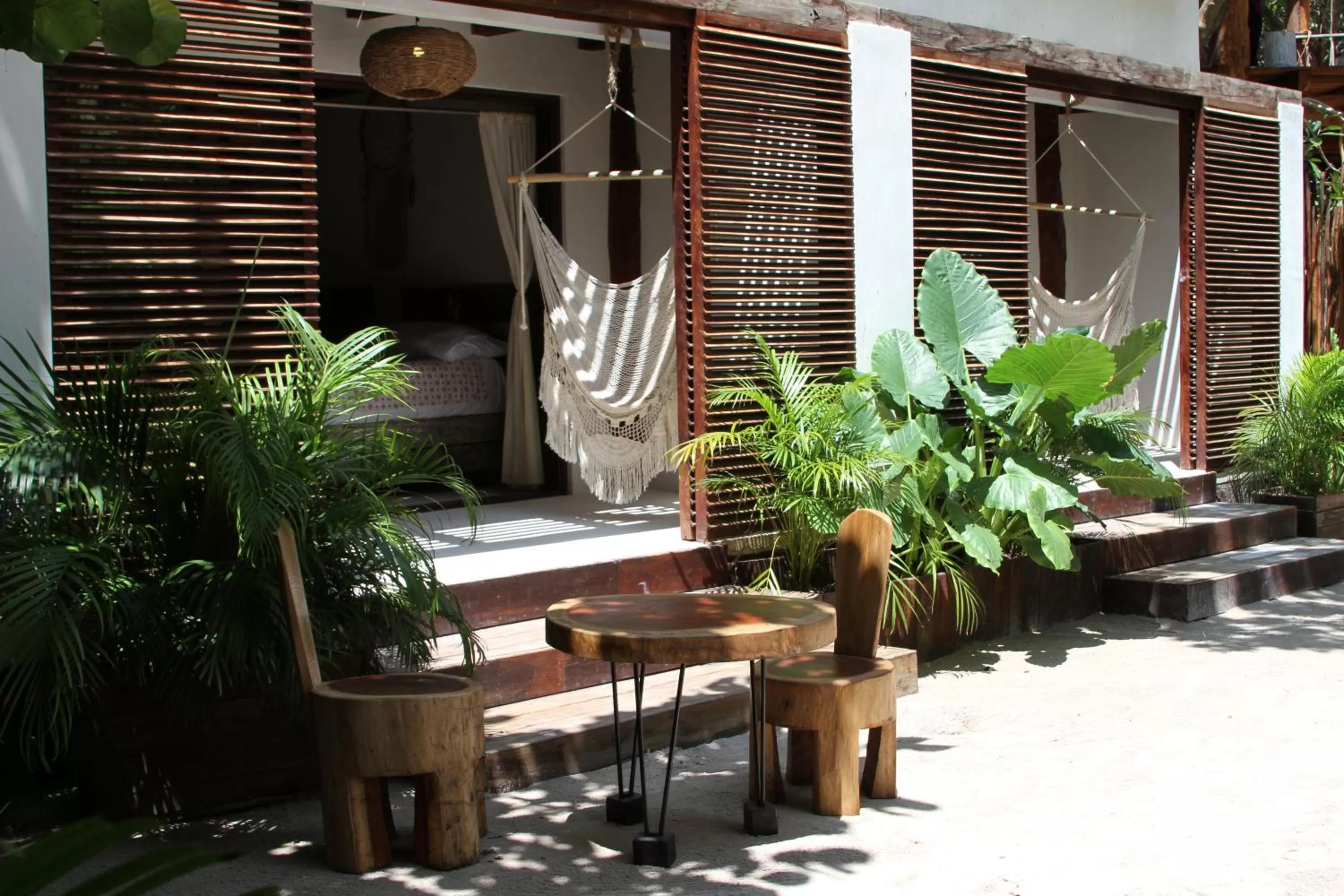 Patio in Amansala Resort