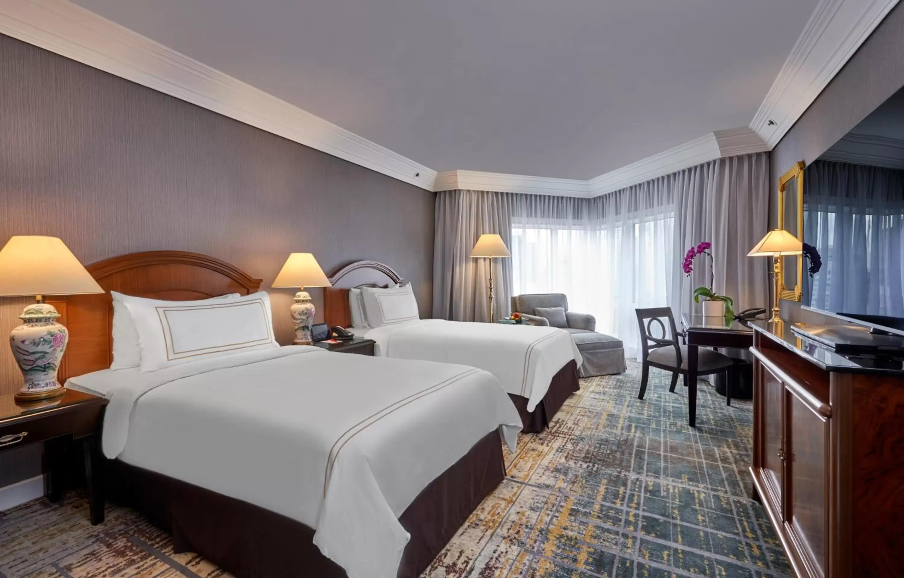 Classic Room with Two Single Beds in Grand Millennium Kuala Lumpur Classic Room with Two Single Beds in Grand Millennium Kuala Lumpur