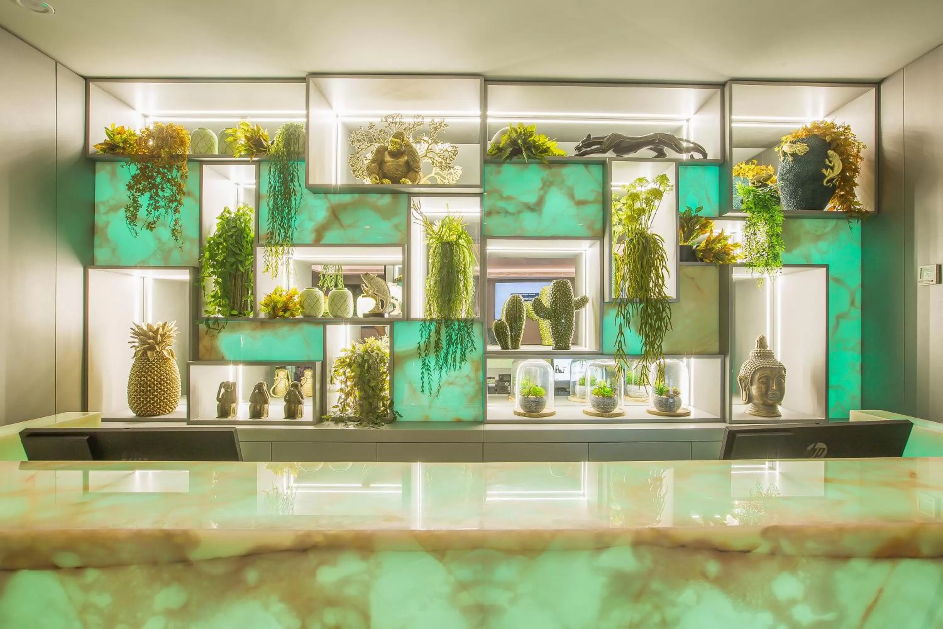 Lobby or reception, Swimming Pool in Hotel Brö-Adults Recommended