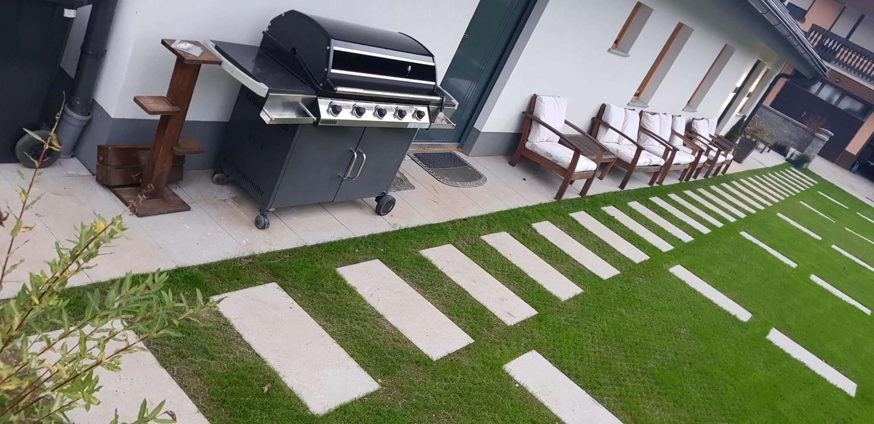 BBQ facilities in Hiša stare mame