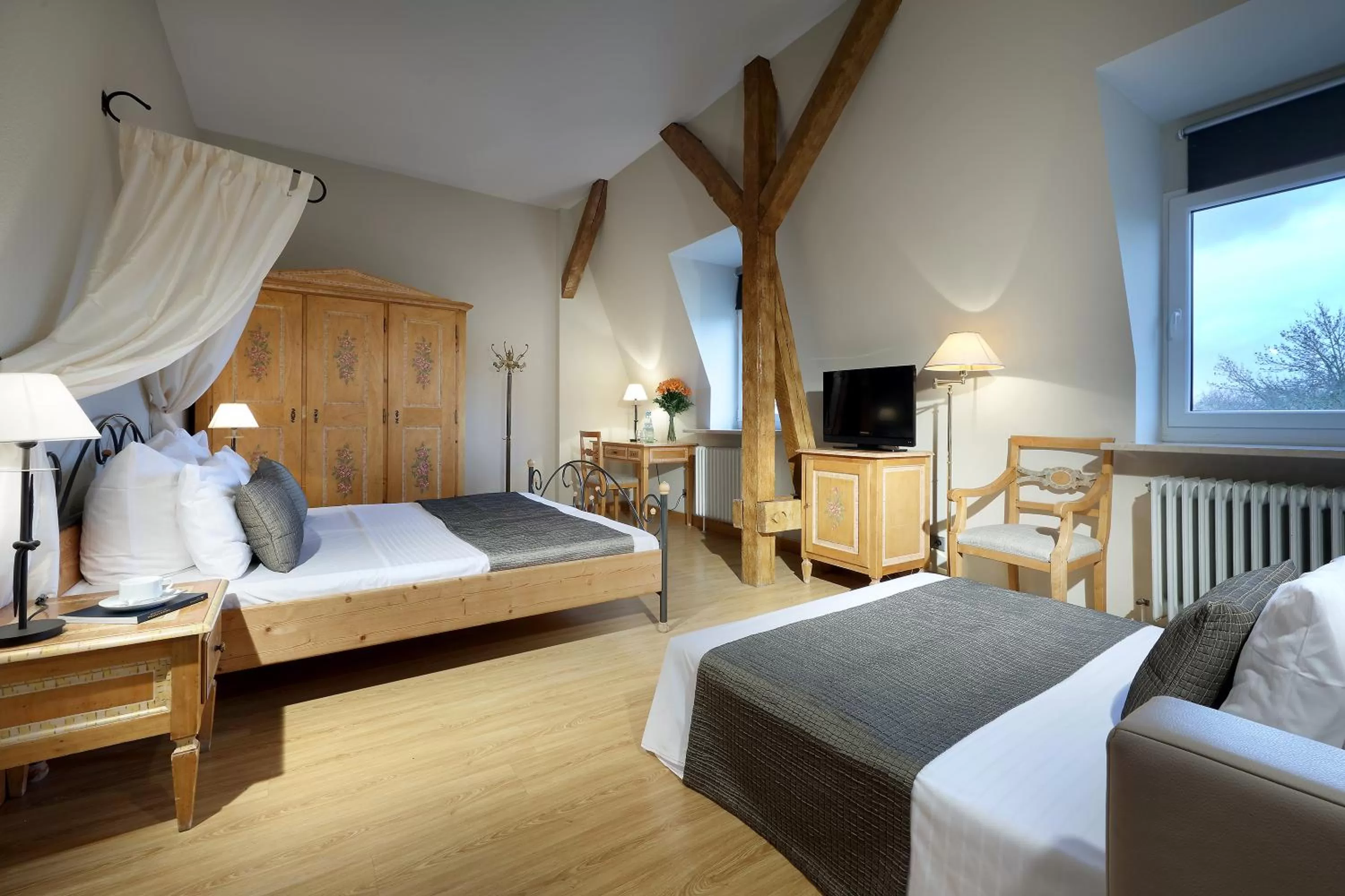 Bed in Eurostars Park Hotel Maximilian