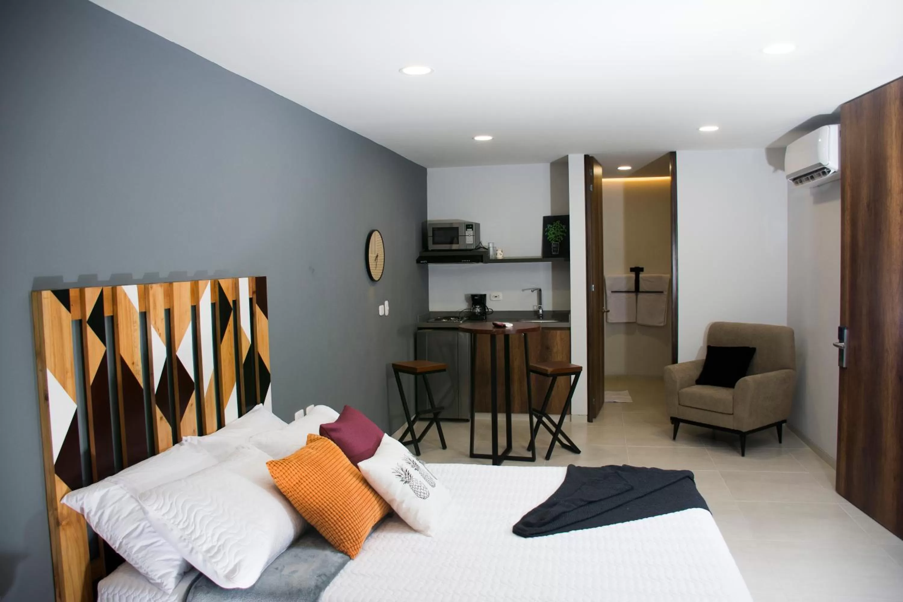 Living room in Kapital Suites