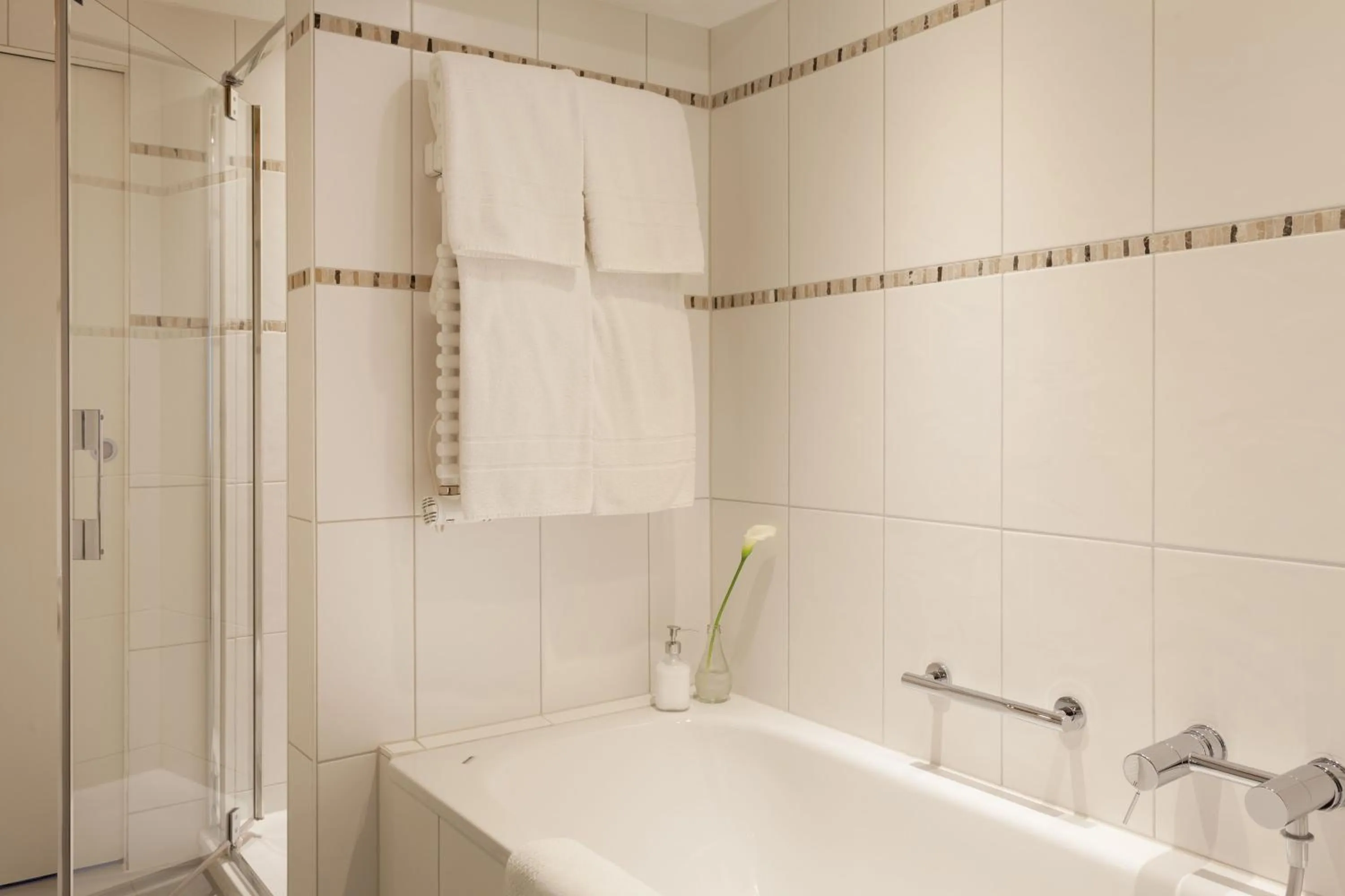 Shower in Hotel Walliserhof Zermatt