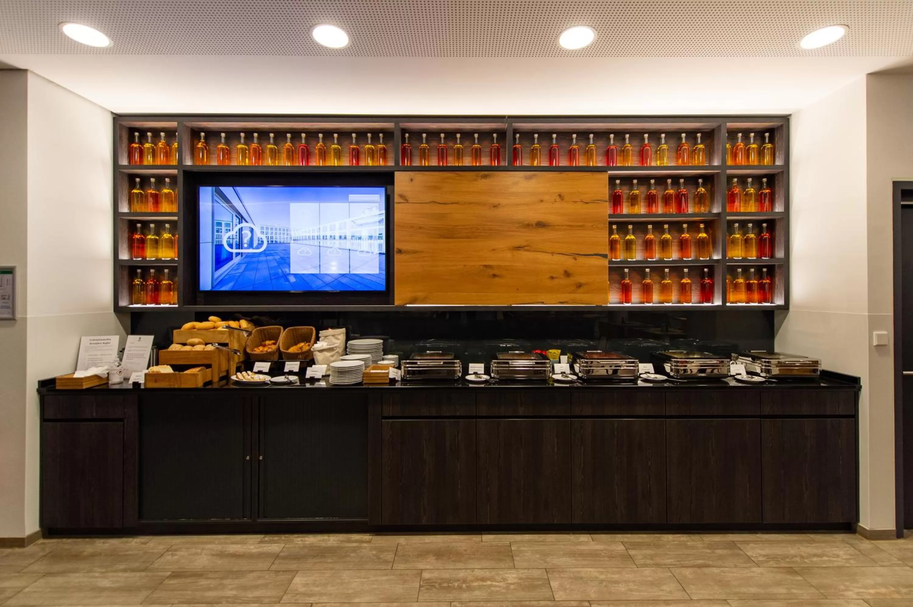 Buffet breakfast in Best Western Hotel Wiesbaden