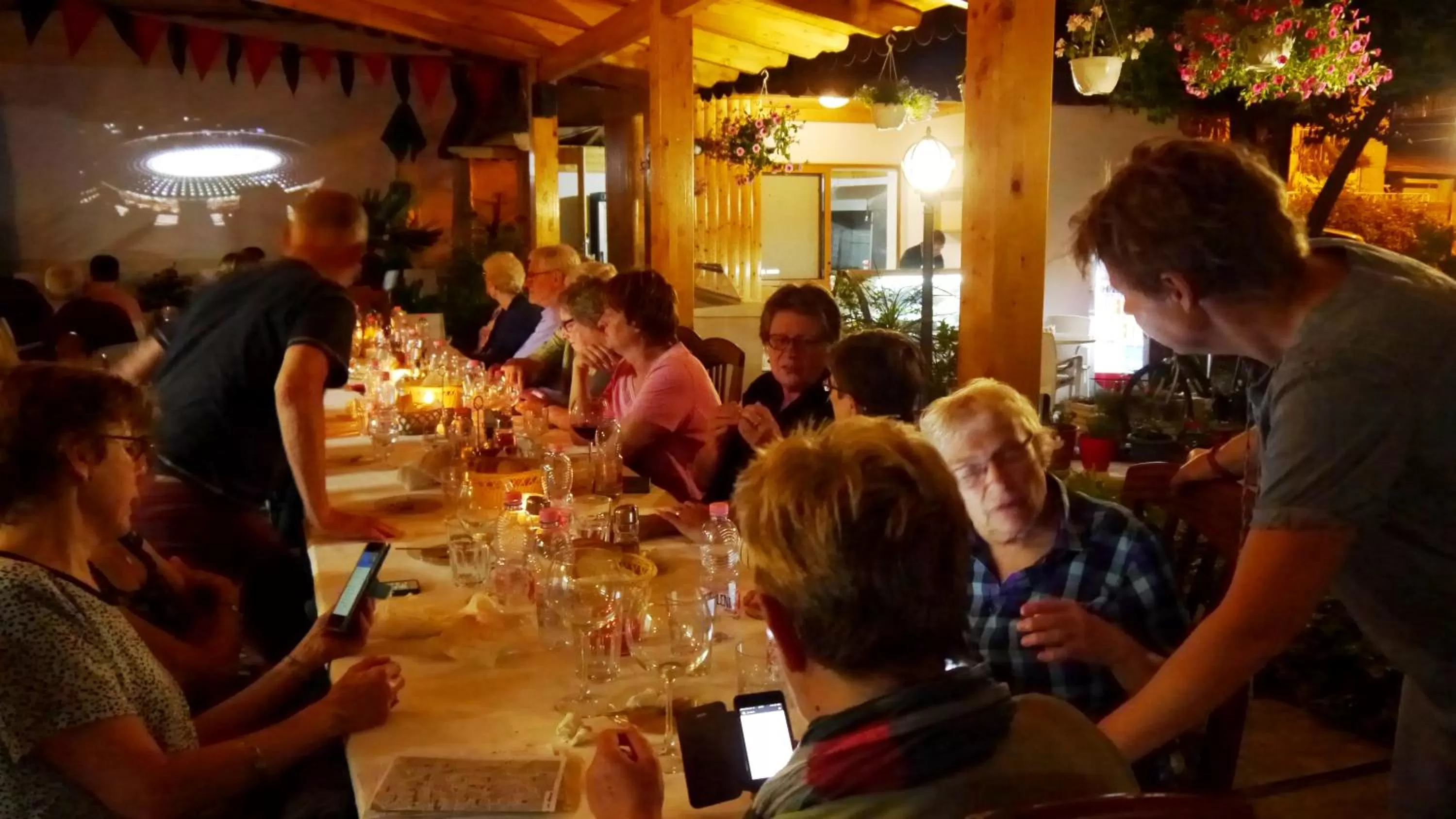 Restaurant/places to eat in Kruja Hotel