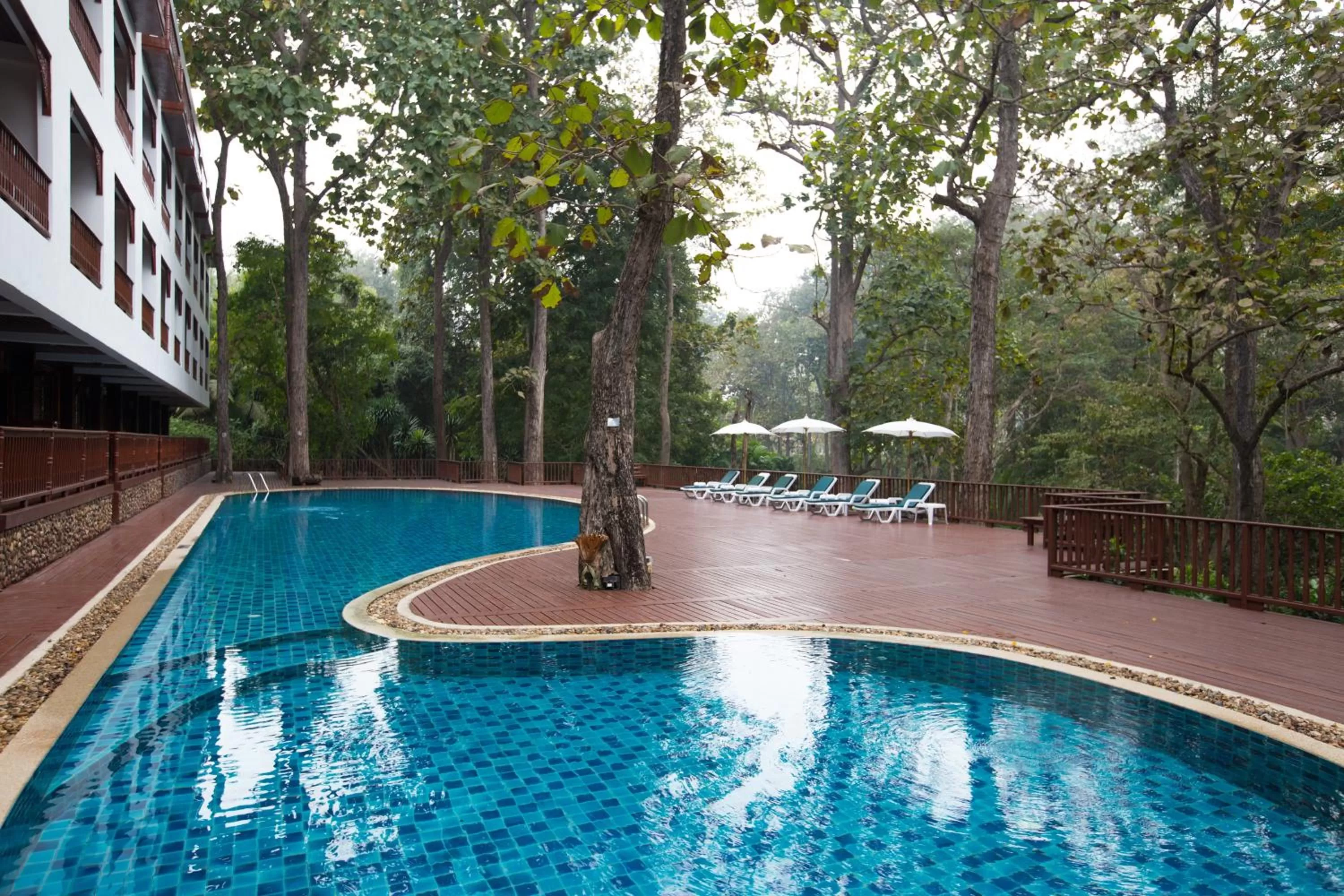 Swimming pool in The Imperial Mae Hong Son Resort
