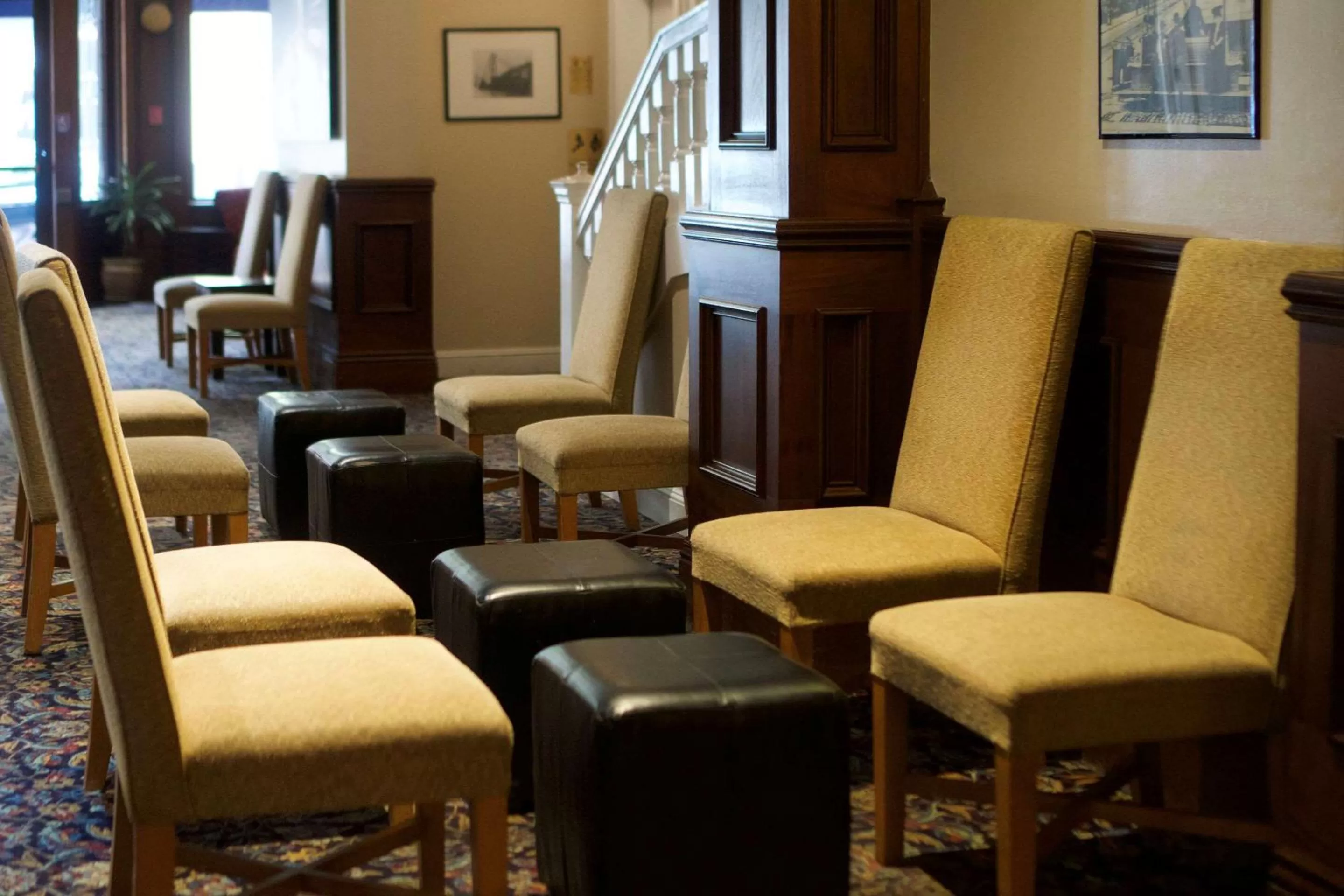 Lobby or reception, Seating Area in The Washington Inn