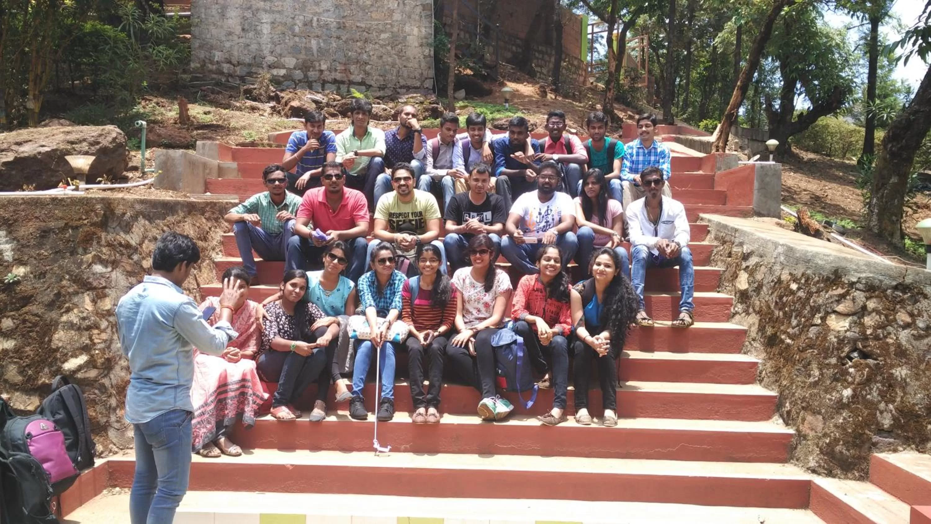 group of guests, Guests in Greenwood Resort