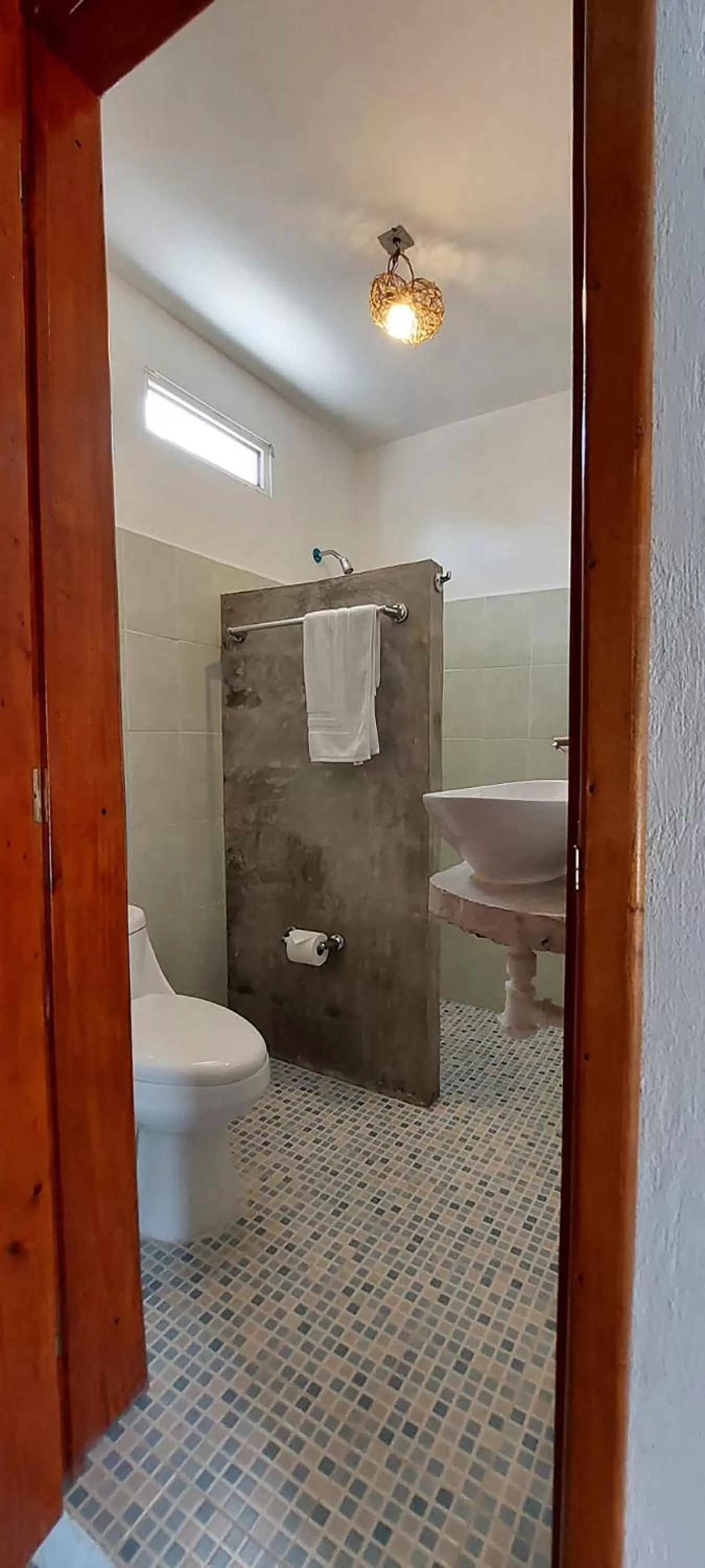 Bathroom in Hotel Xa´an Bacalar