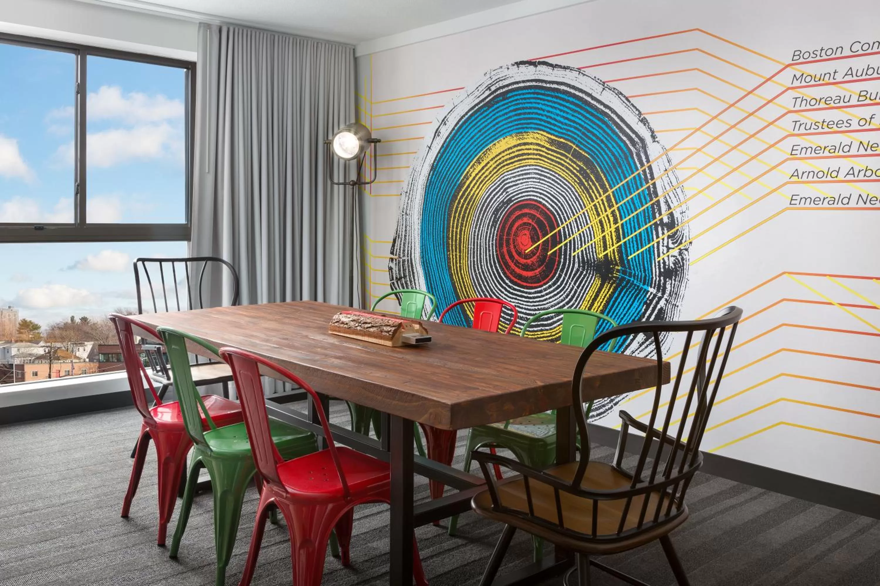 Living room in Studio Allston Hotel Boston