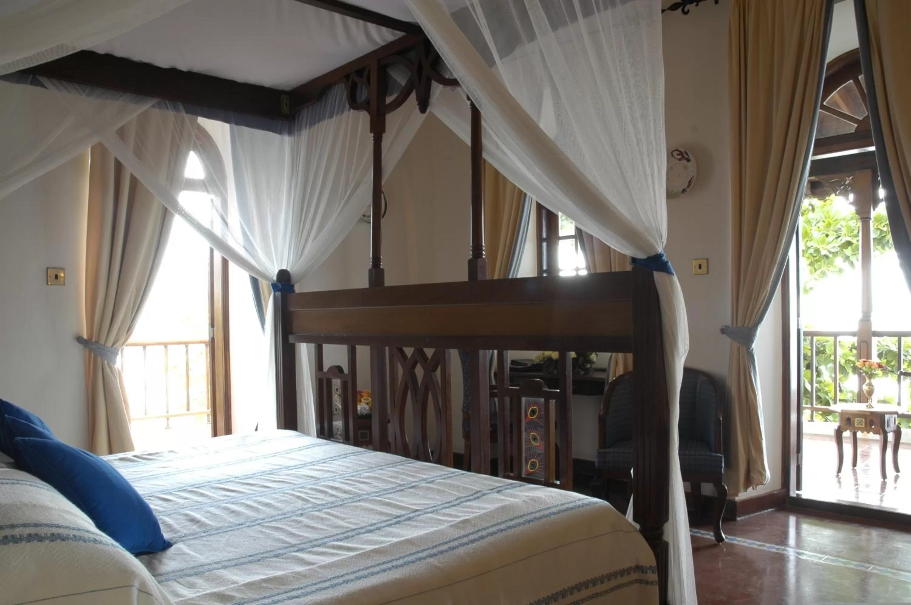 Day, Bed in Zanzibar Serena Hotel