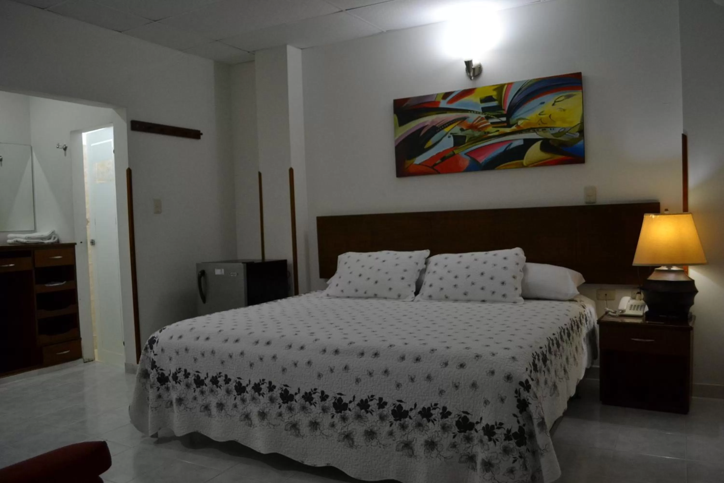 Bed in Hotel Barrancabermeja Plaza
