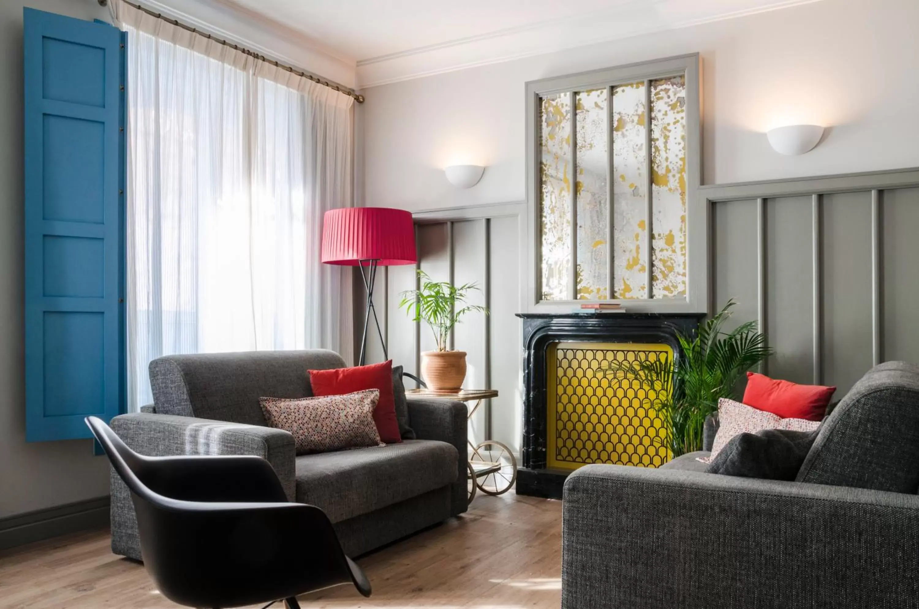 Blue Windows House Blue Windows House