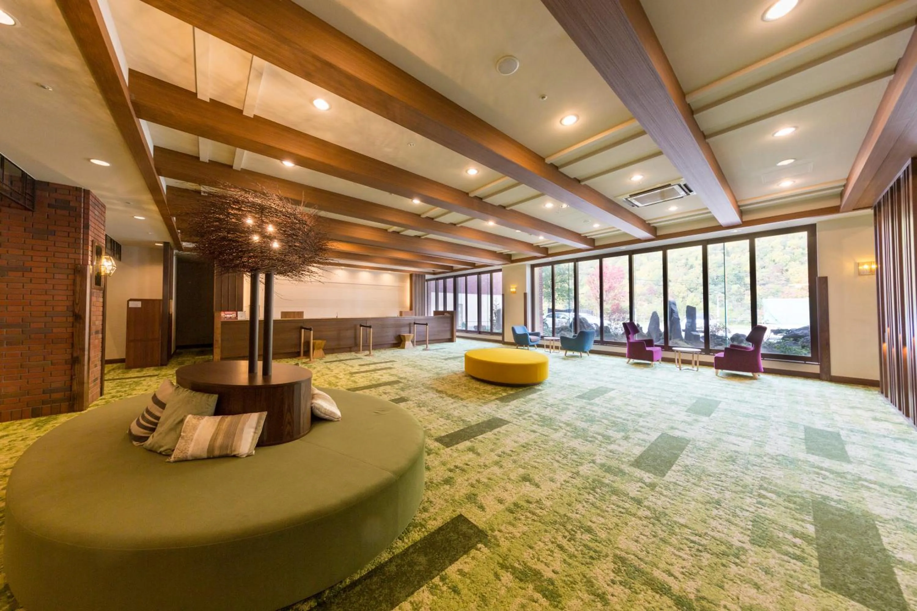 Lobby or reception in Hotel Taisetsu Onsen&Canyon Resort
