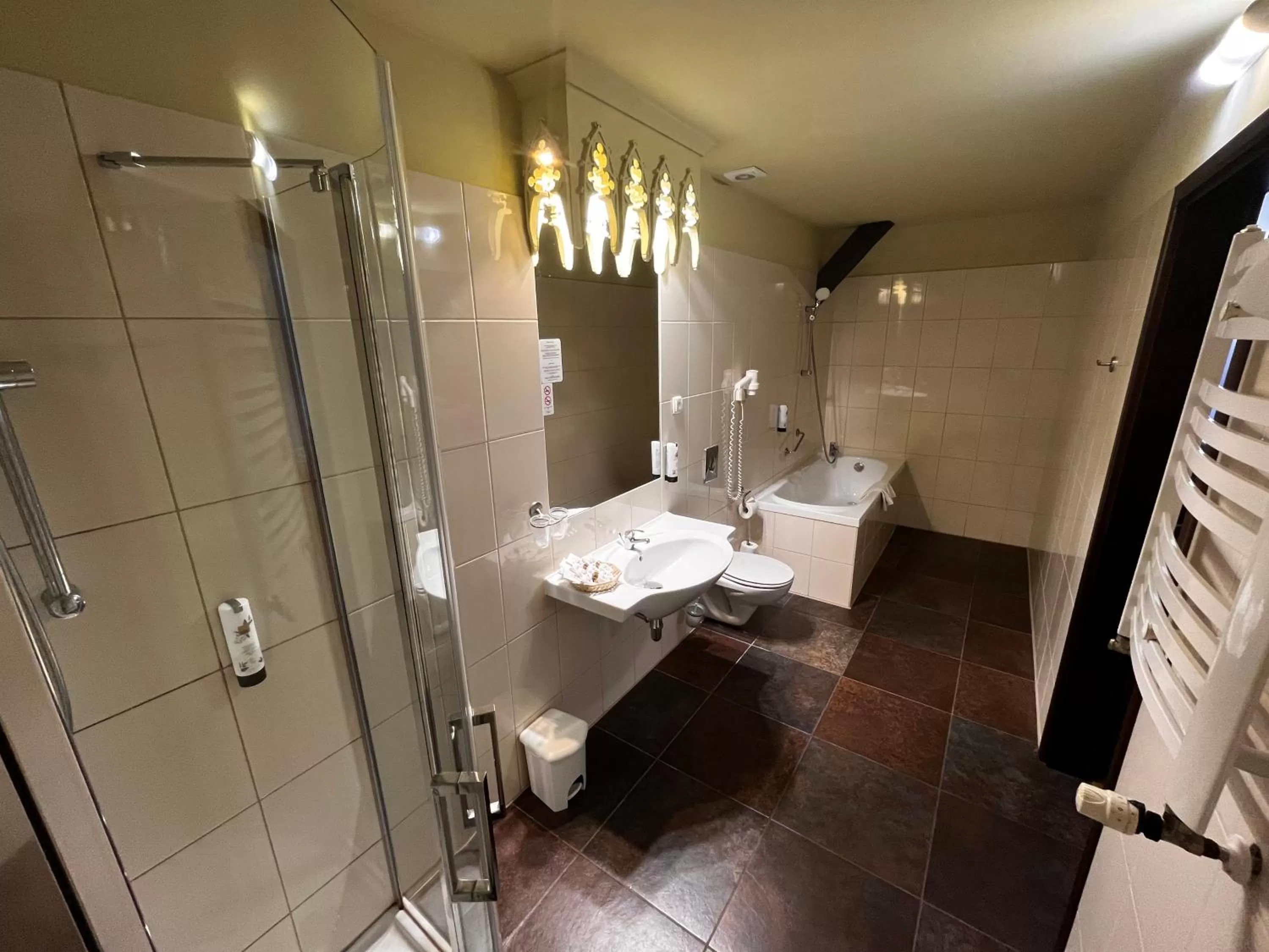 Bathroom in Hotel Zamek Ryn
