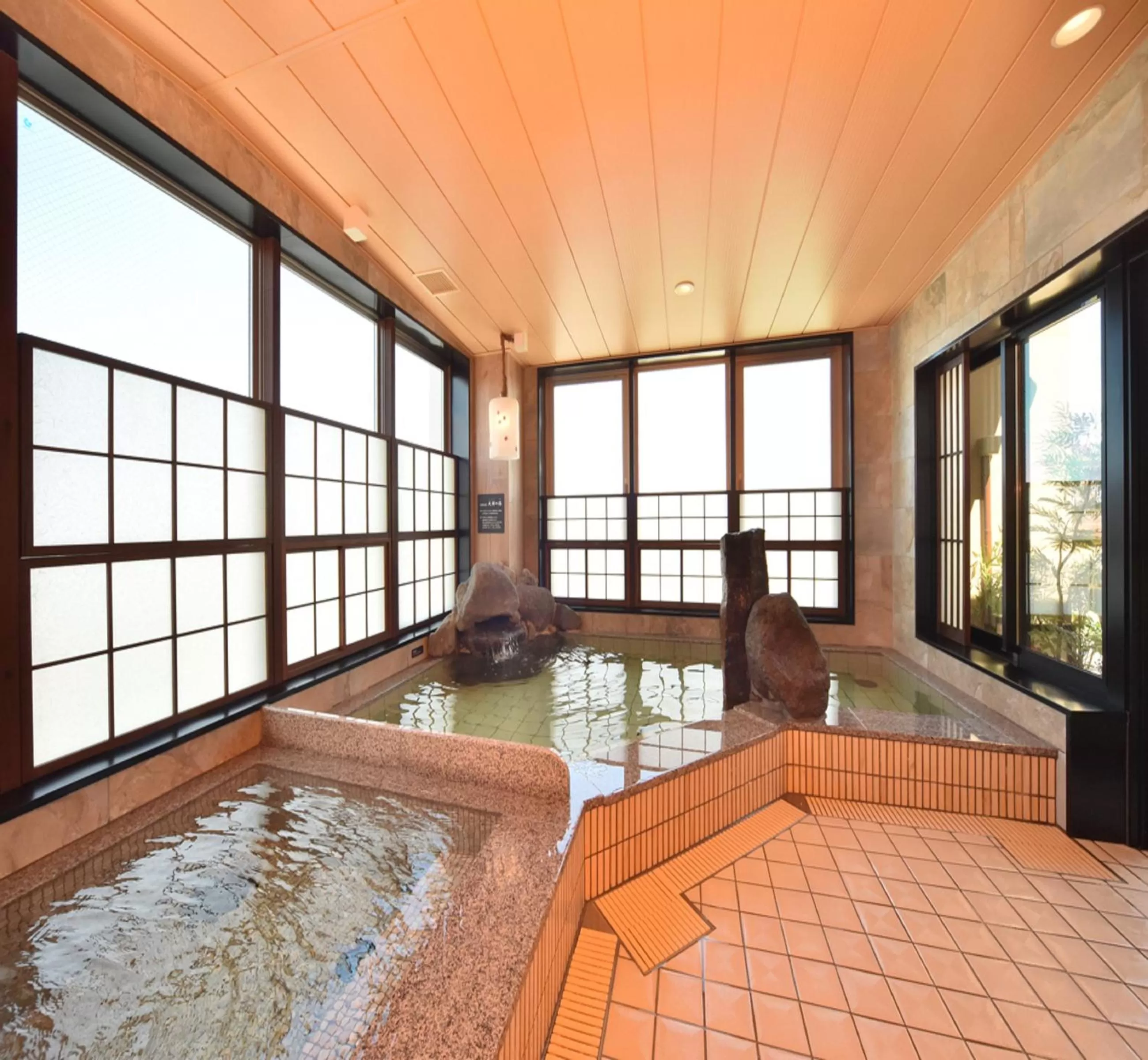 Hot Spring Bath in Dormy Inn Abashiri