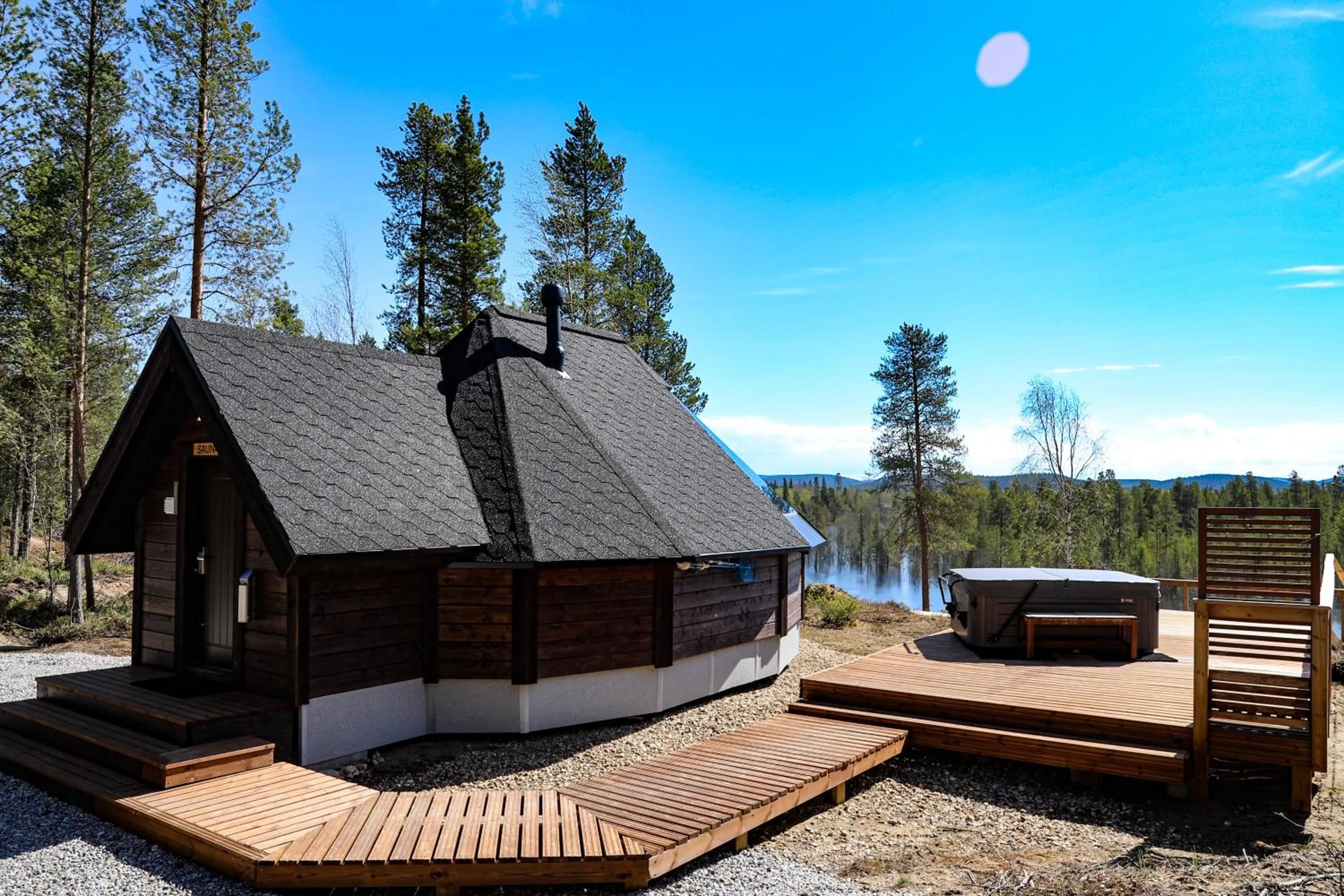 Summer in Aurora Village Ivalo