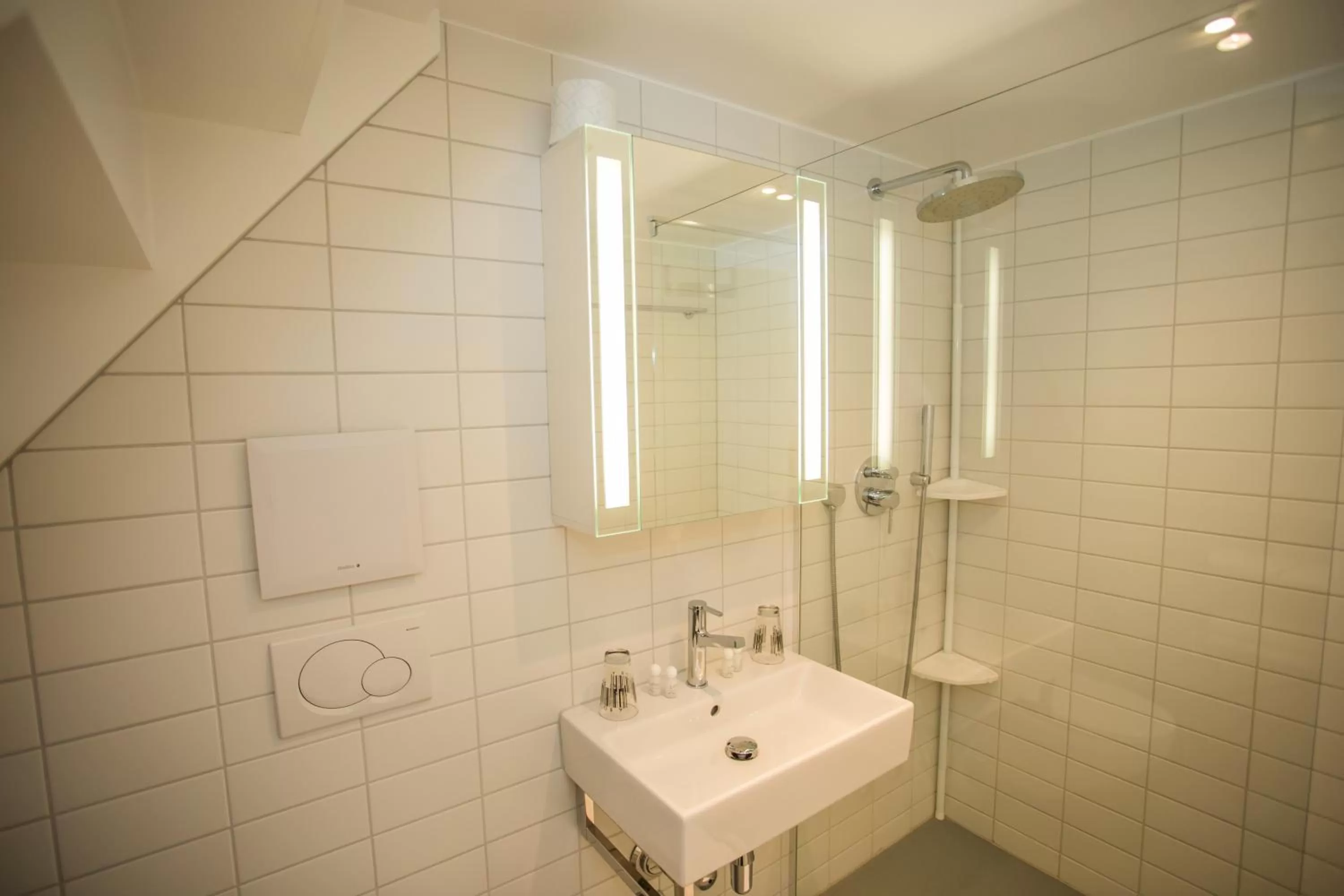 Shower in Guest House Le Charlot