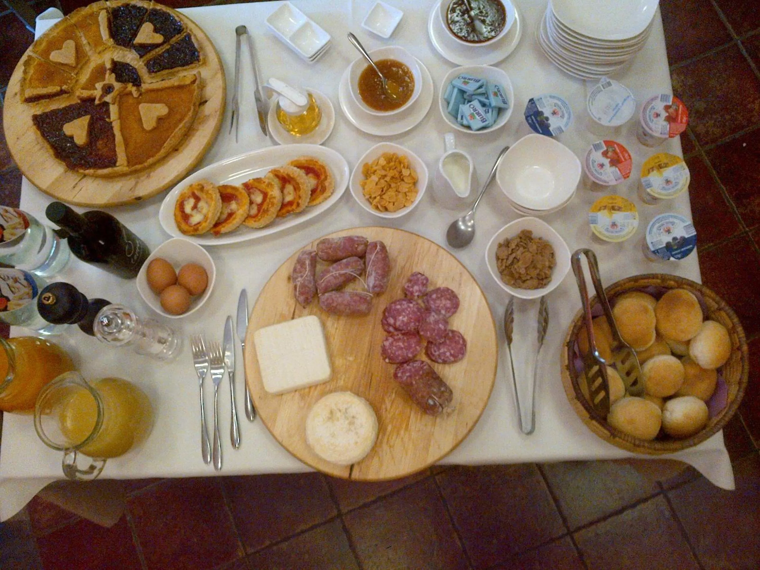 Food in B&B l'Angolo di Rosina con ristorante