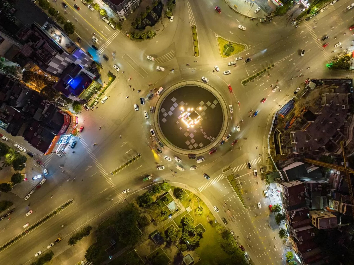Bird's eye view in Diamond Luxury Hotel
